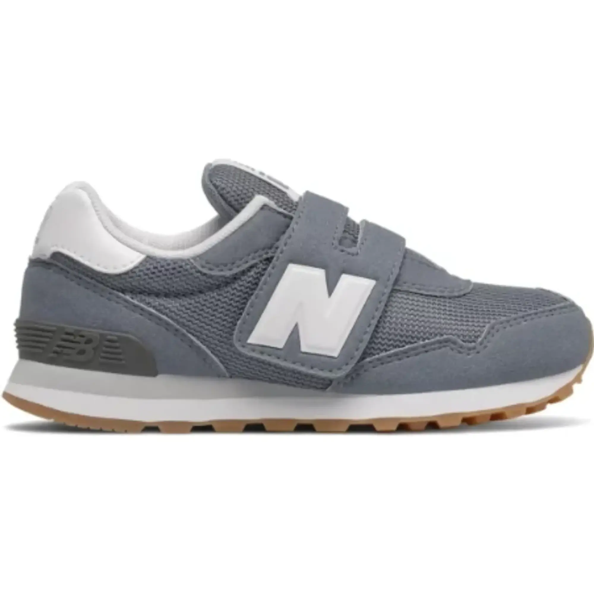 New Balance Kids' 515 Classic in Grey/White Synthetic