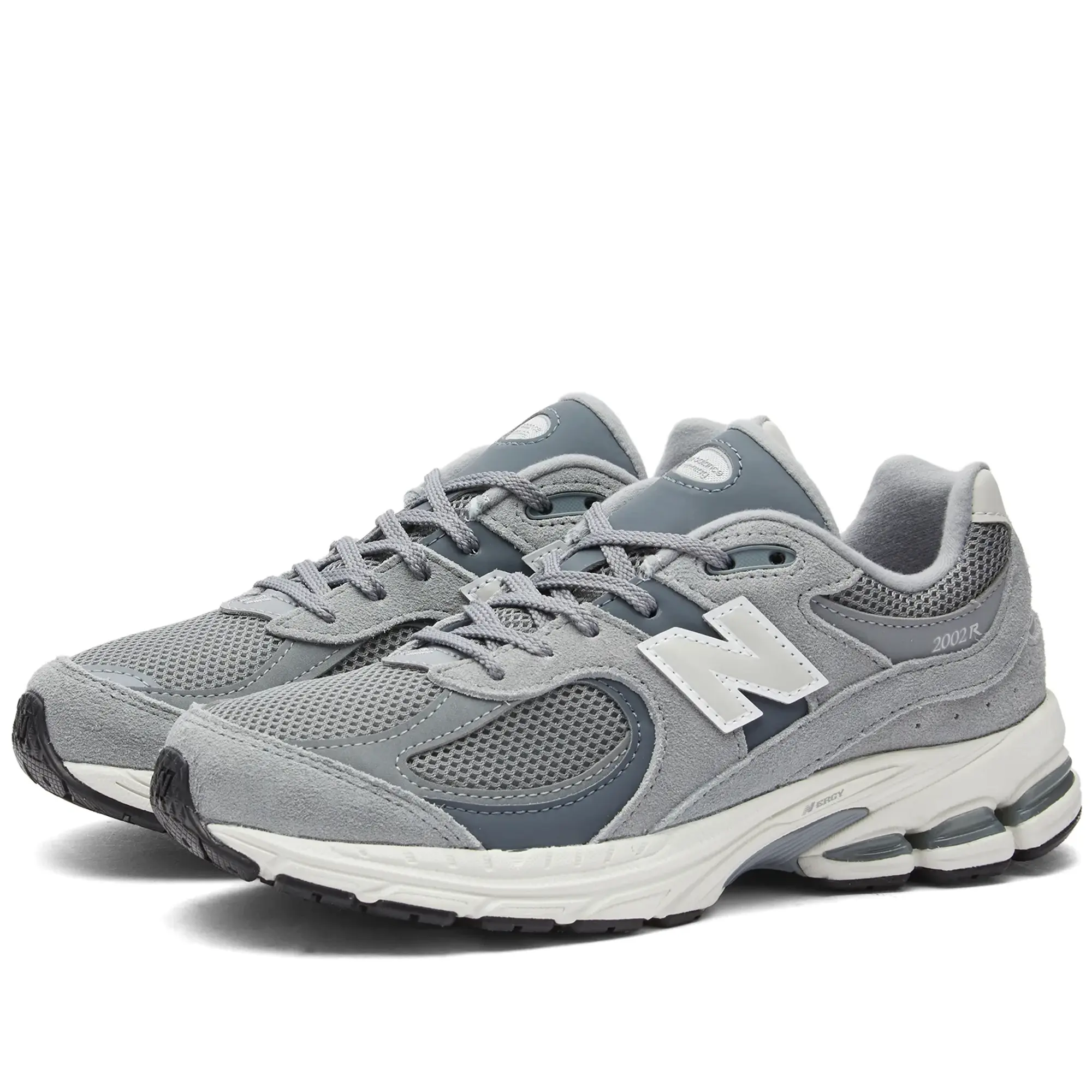 New Balance Light Grey 2002 Youth Trainers