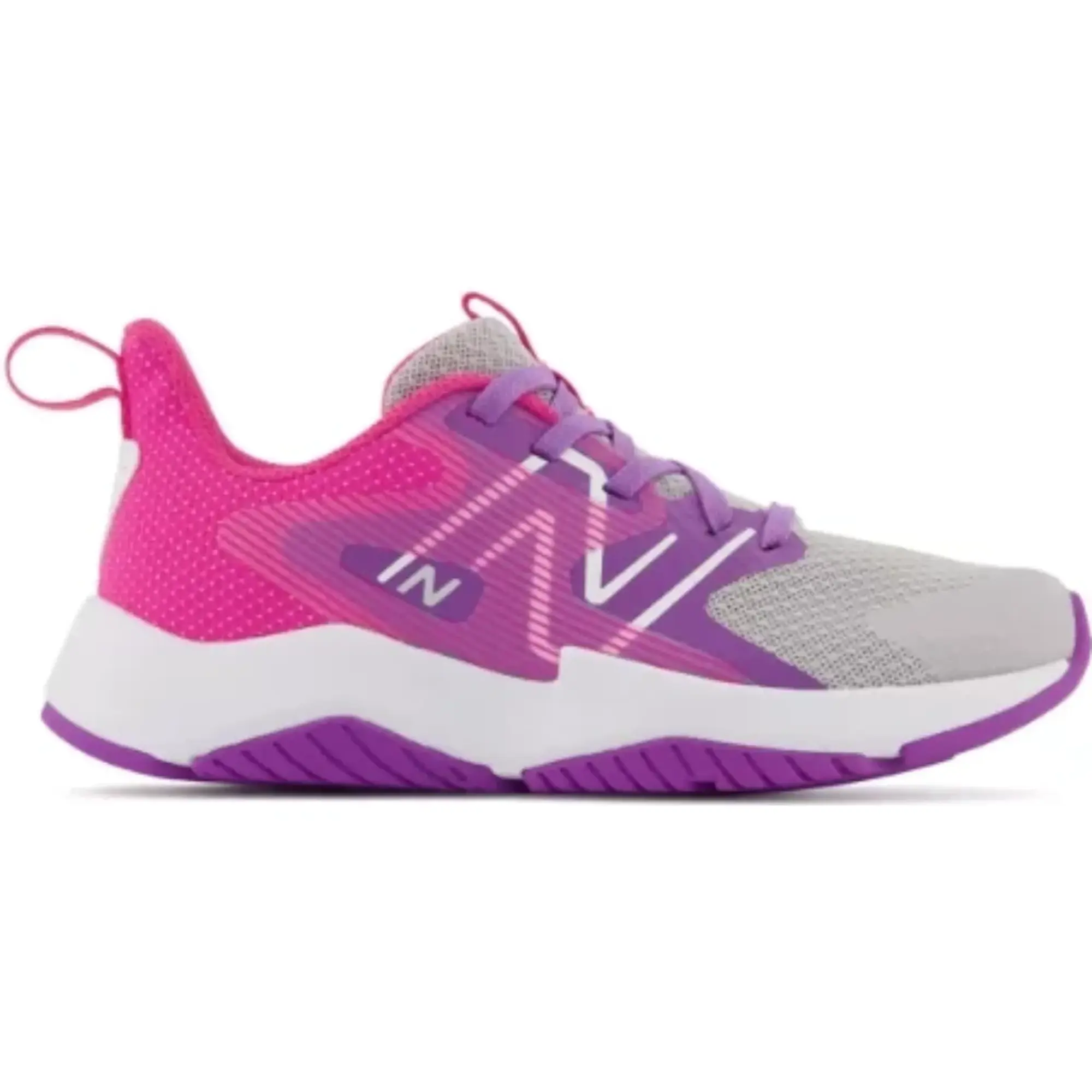 New Balance Girls Girl's Childrens Rave Run v2 Running Shoes in Pink