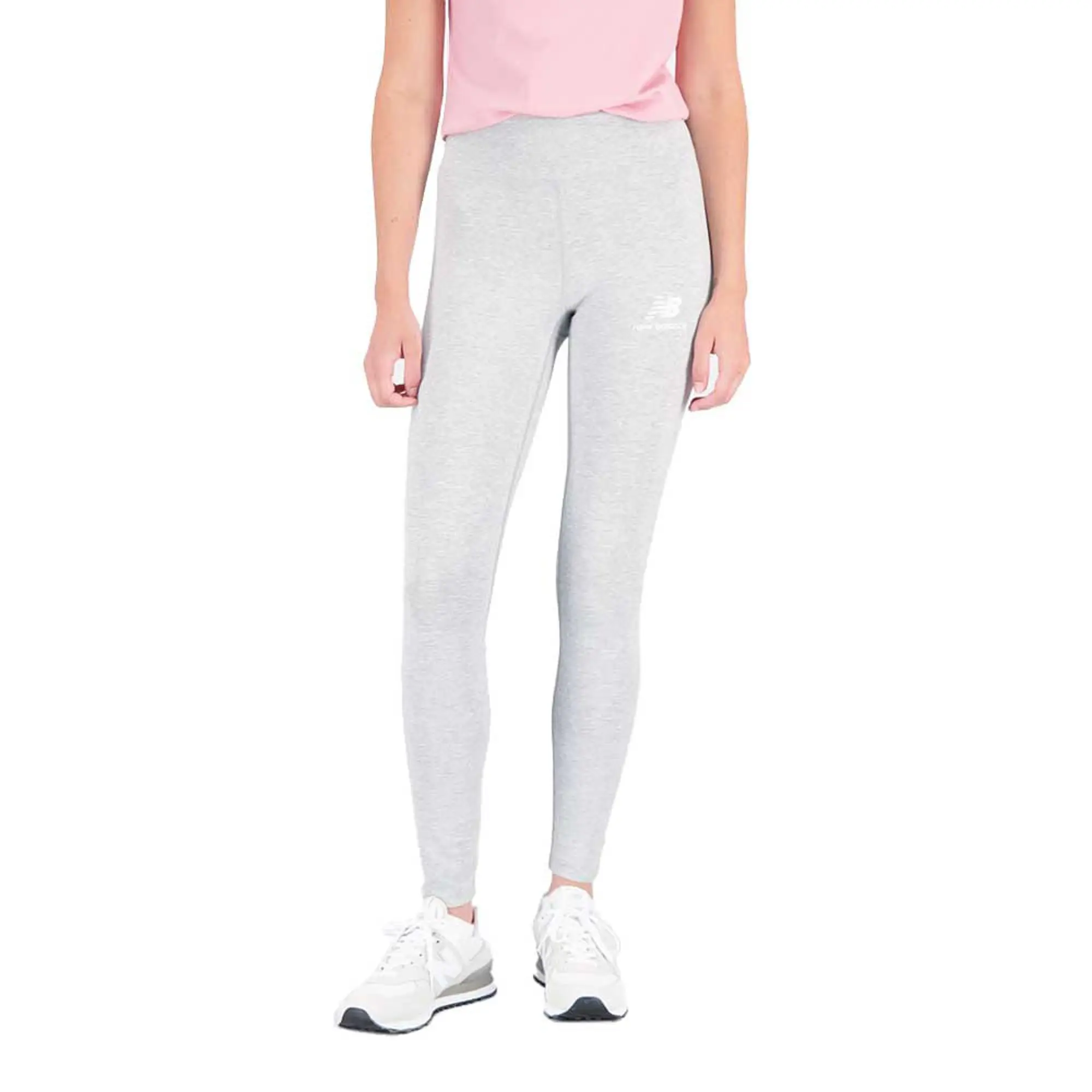 Check Out the New Balance Essentials Stacked Logo Cotton Leggings, WP31509AG