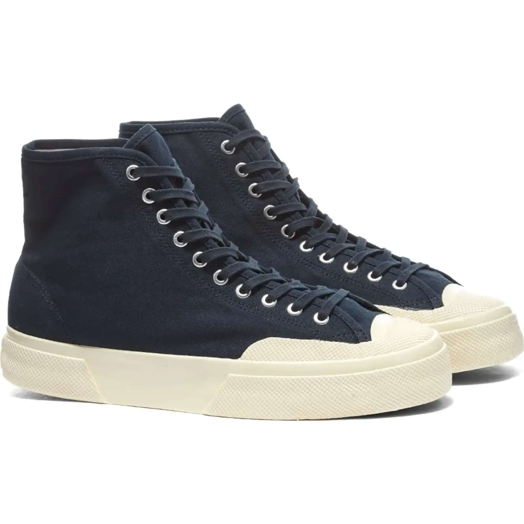 Artifact by Superga 2433-W CD1150 Selvedge Duck High Navy/Off White