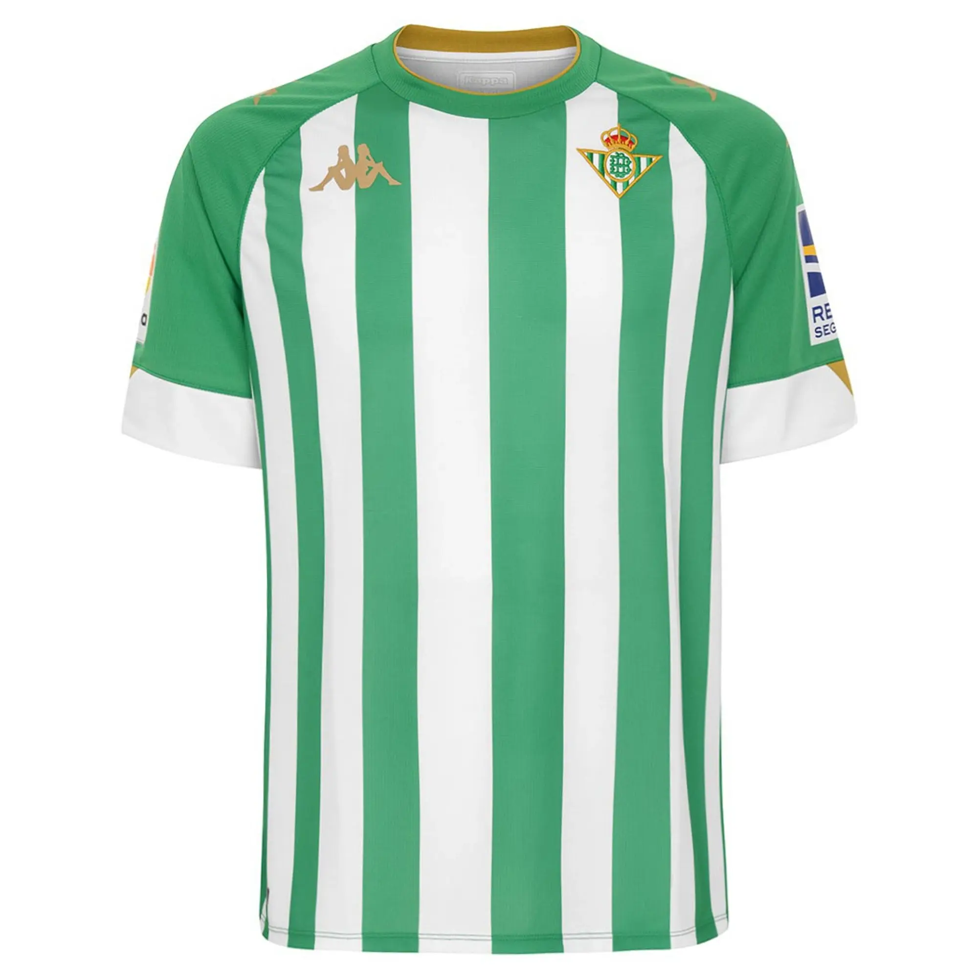 Kappa Real Betis Mens SS Player Issue Home Shirt 2020/21
