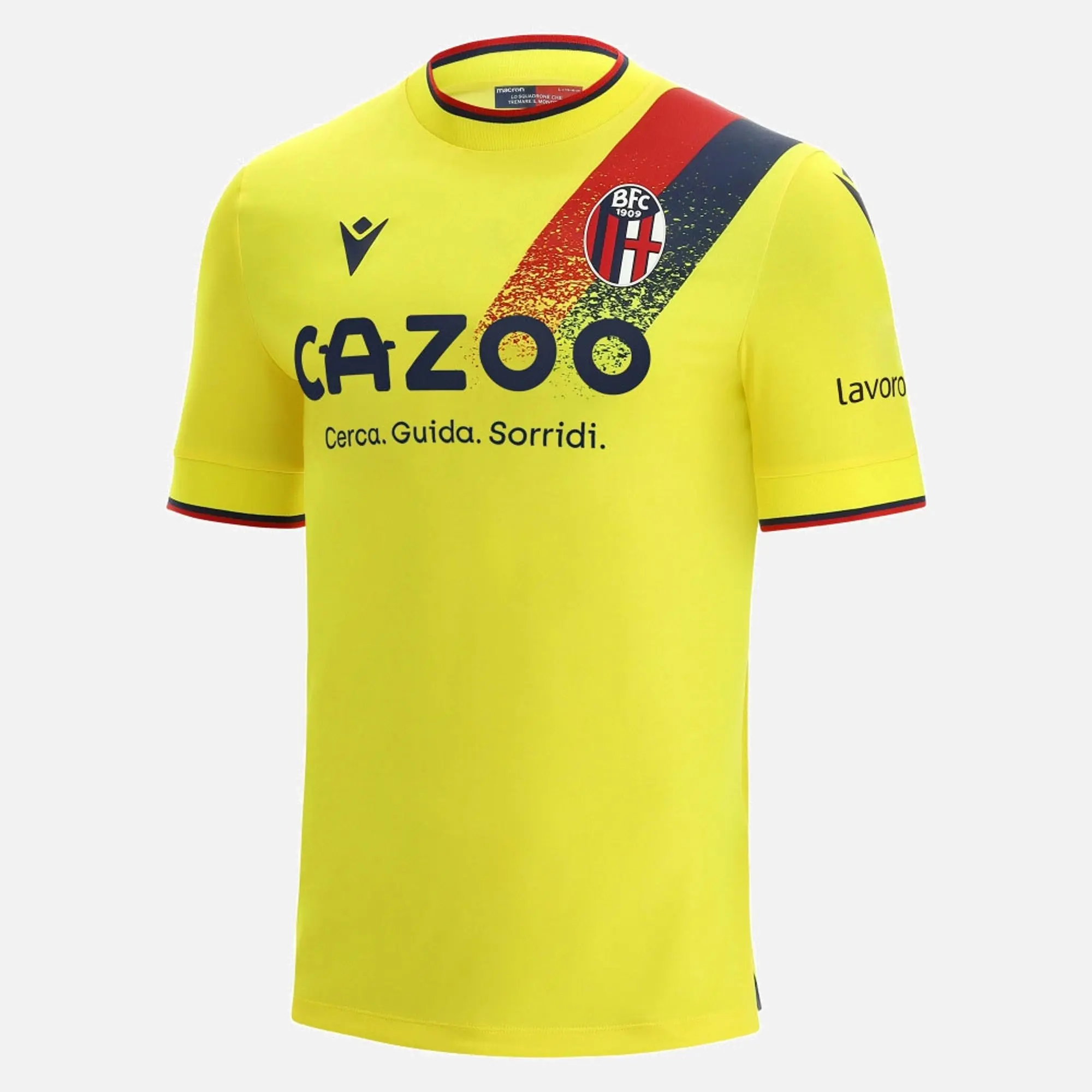 Macron Bologna Mens SS Player Issue Third Shirt 2022/23