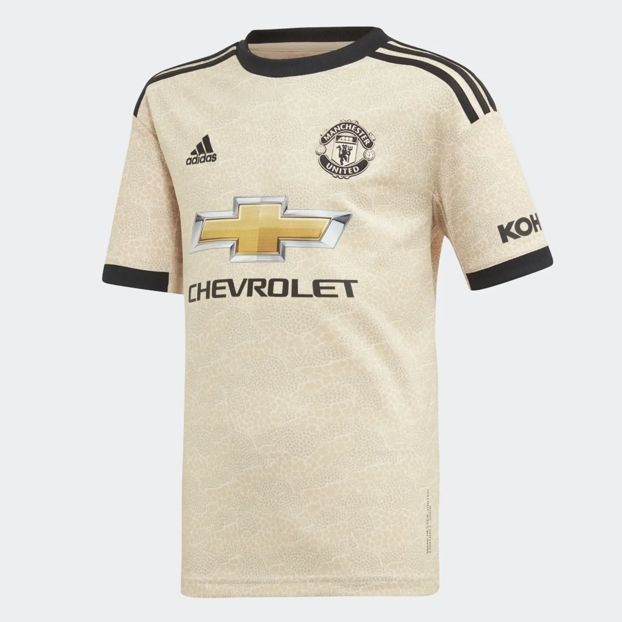 adidas Manchester United Mens SS Away Shirt 2019/20