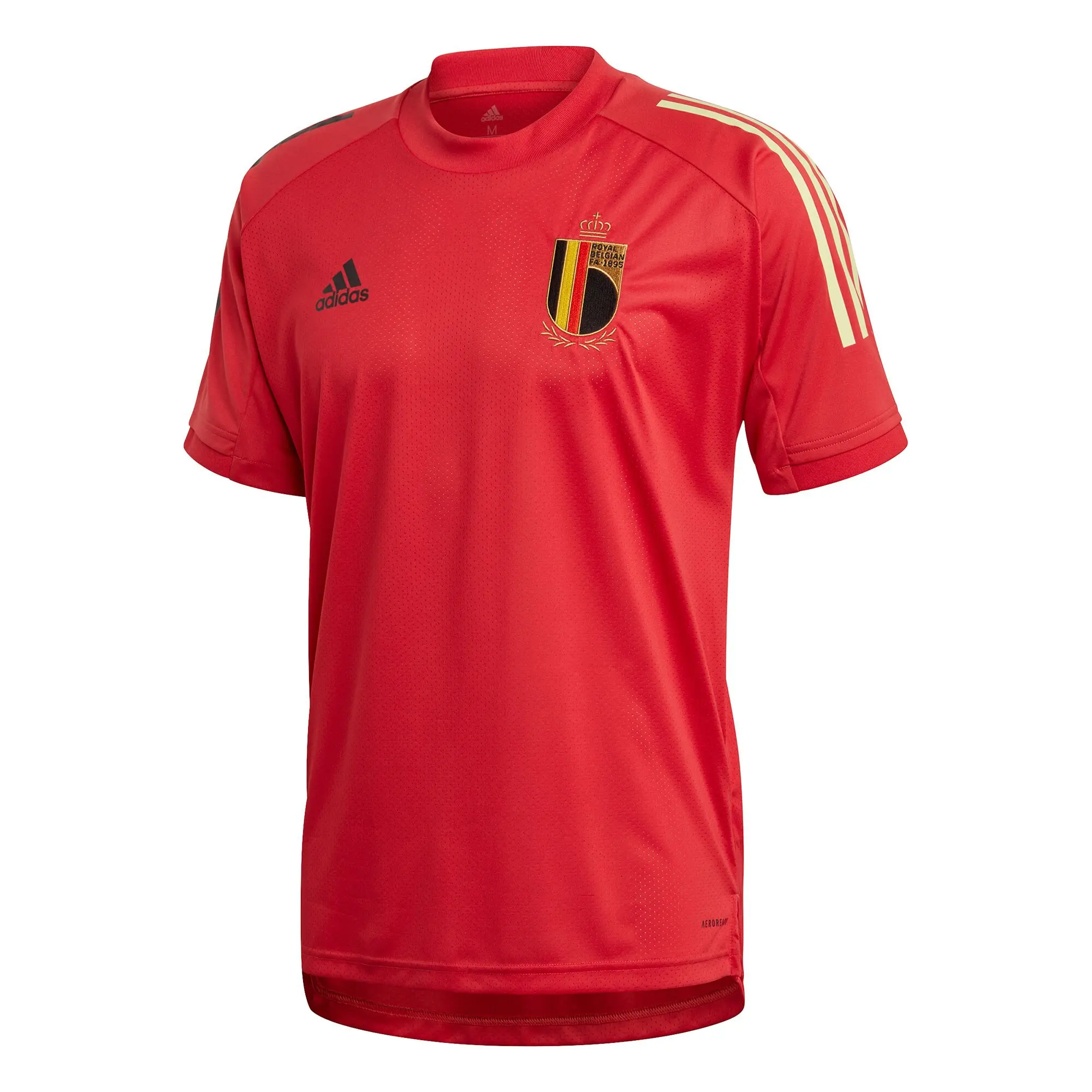 adidas Belgium Mens SS Home Shirt 2020