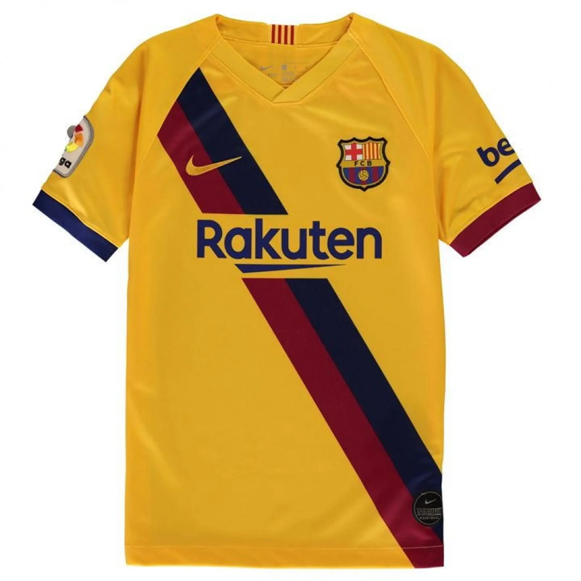 Nike Barcelona Kids SS Away Shirt 2019/20