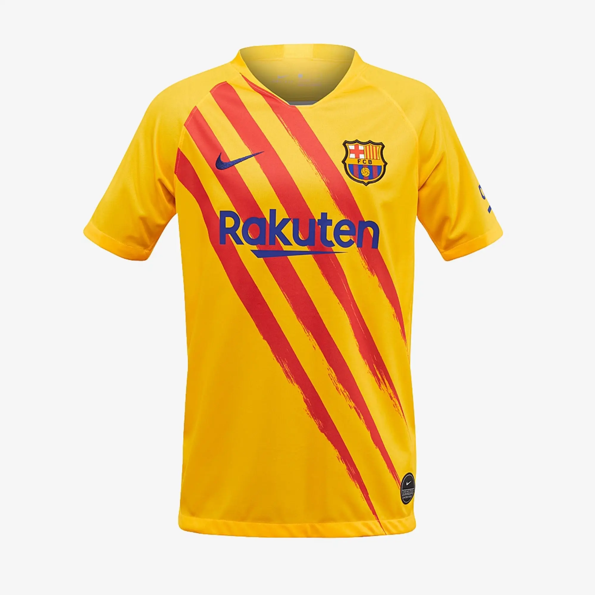 Nike Barcelona Mens SS Away Shirt 2019/20