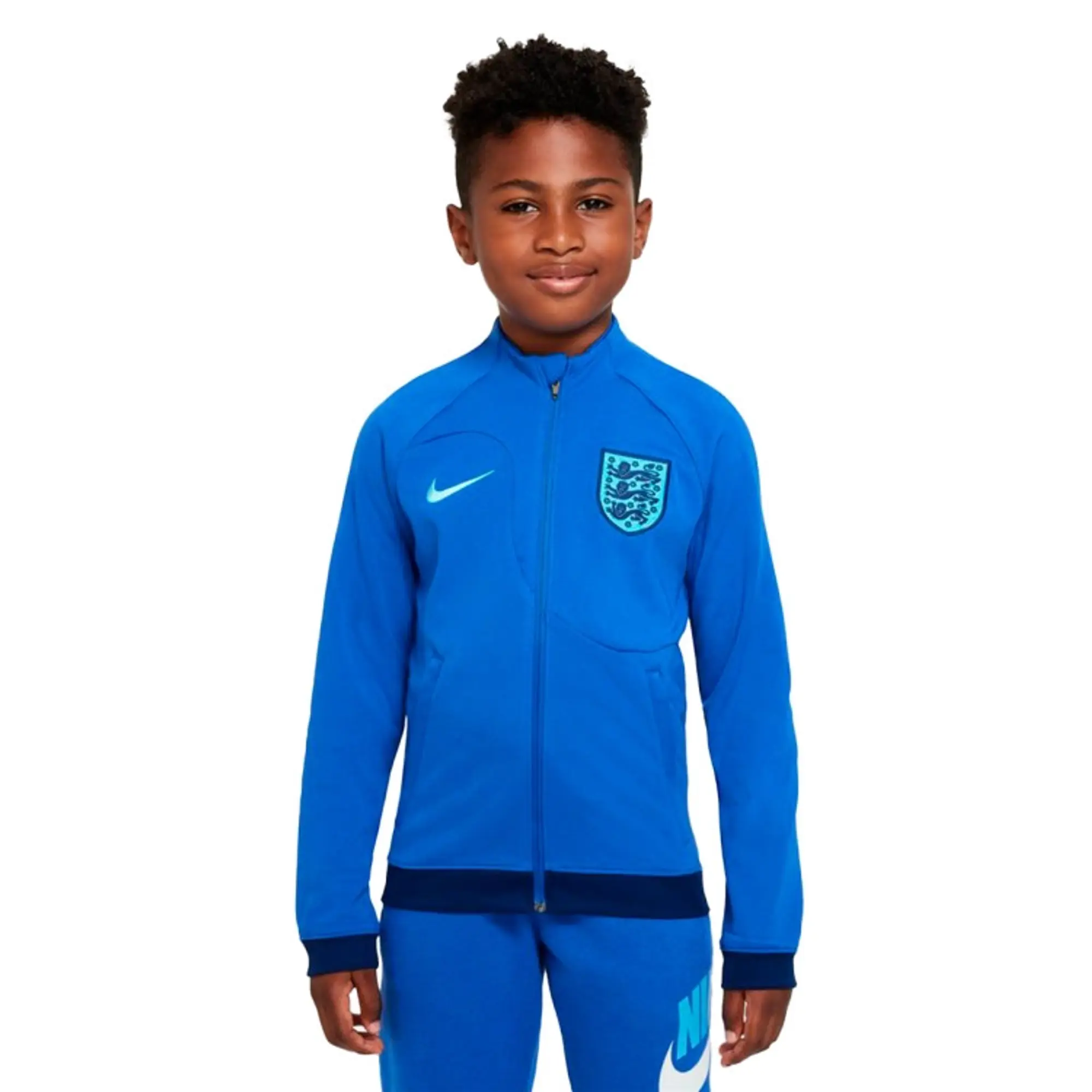 Nike England Academy Pro Big Kids Nike Football Jacket - Blue