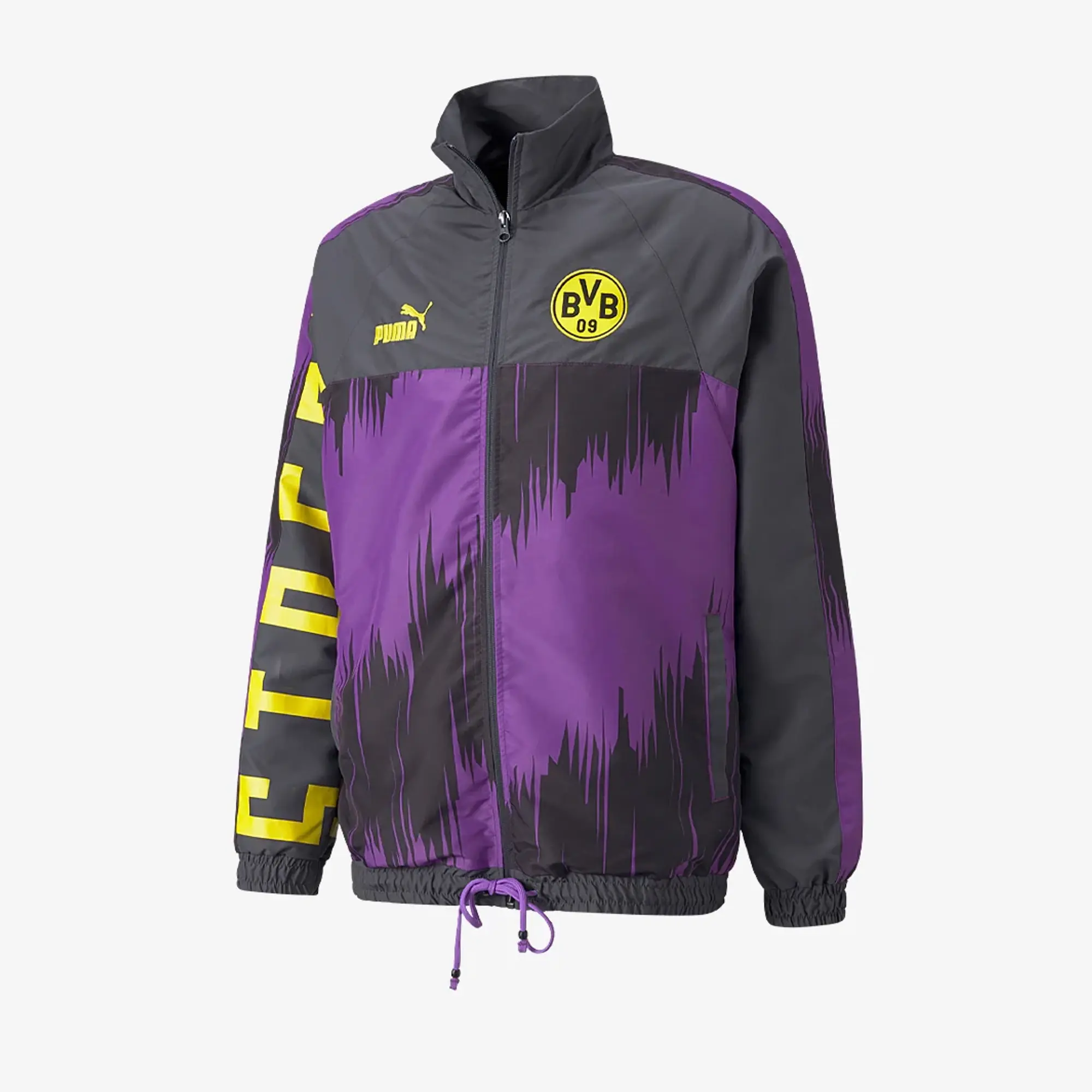 Puma Borussia Dortmund 21 22 Street Soccer Track Jacket