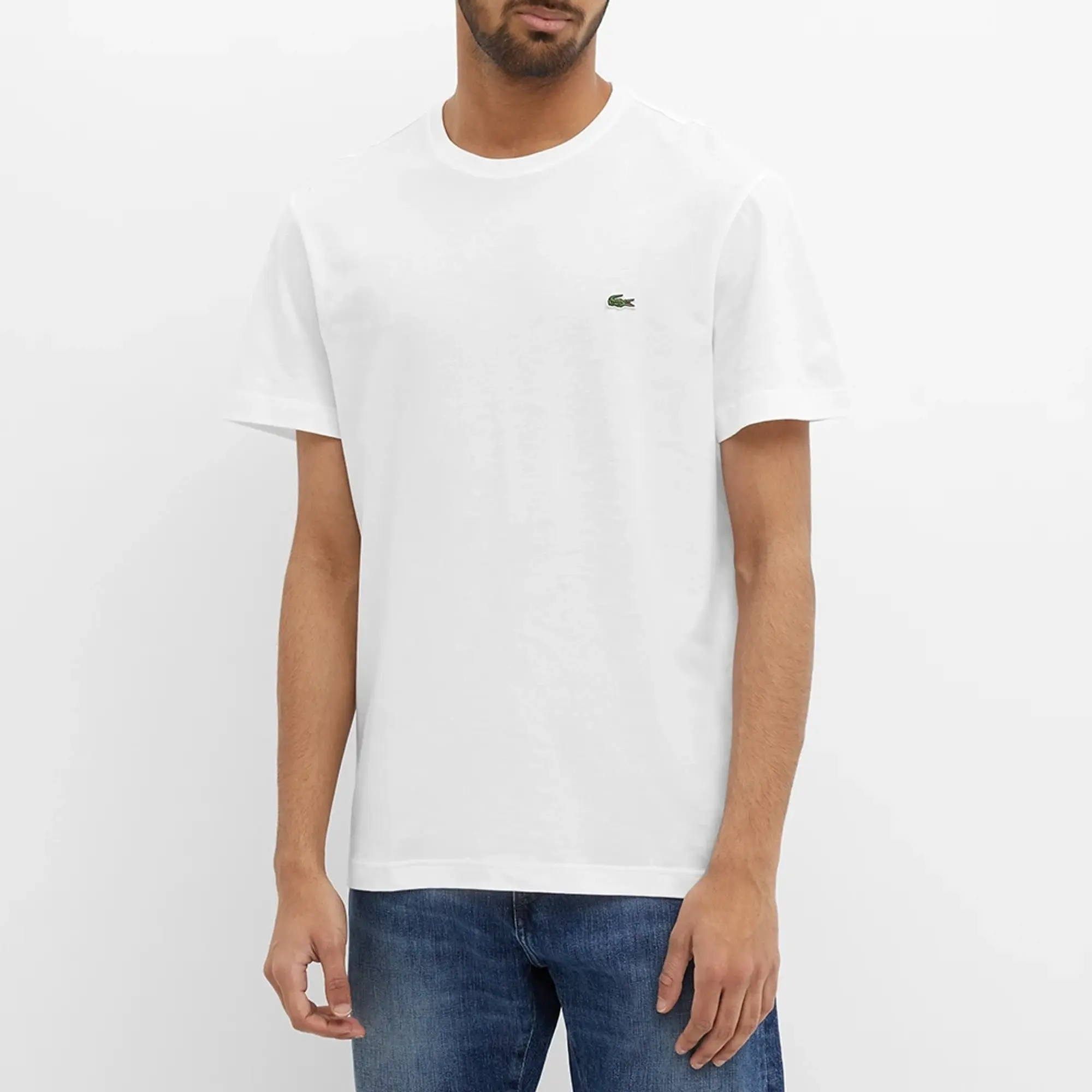 Lacoste Logo T-Shirt In White