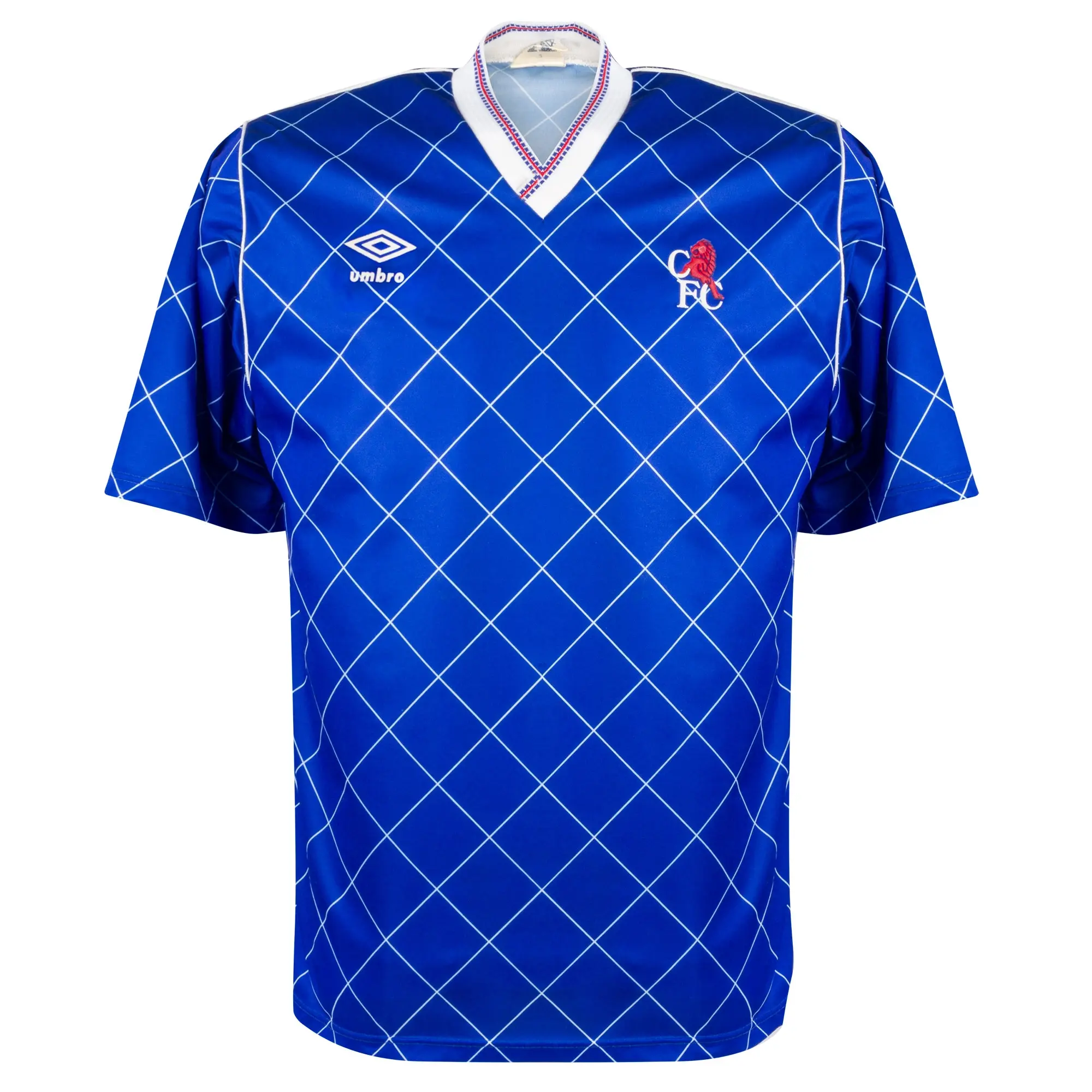 Umbro Chelsea Mens SS Player Issue Home Shirt 1987/89
