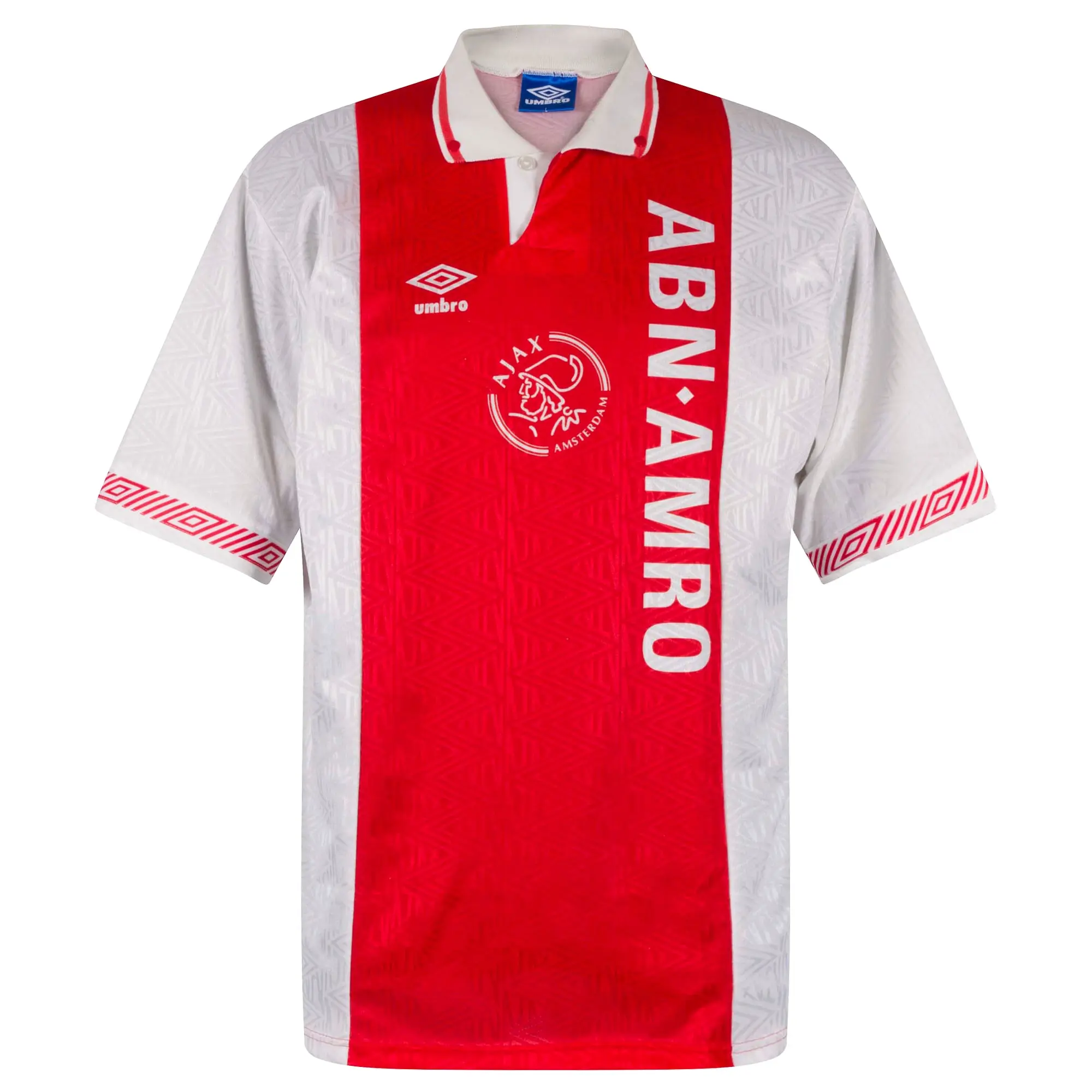 Umbro Ajax Mens SS Home Shirt 1991/93