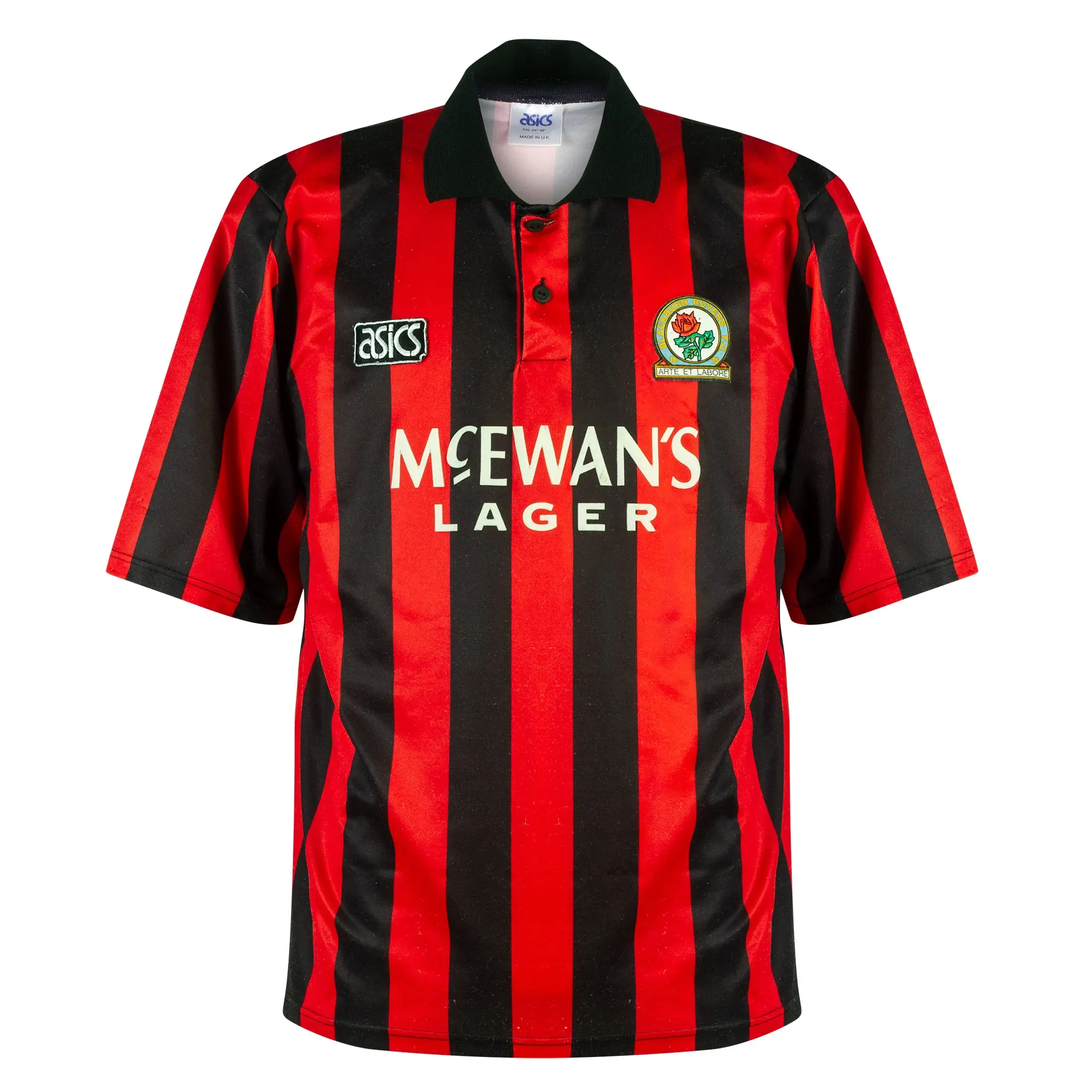 Asics Blackburn Rovers Mens SS Away Shirt 1992/94