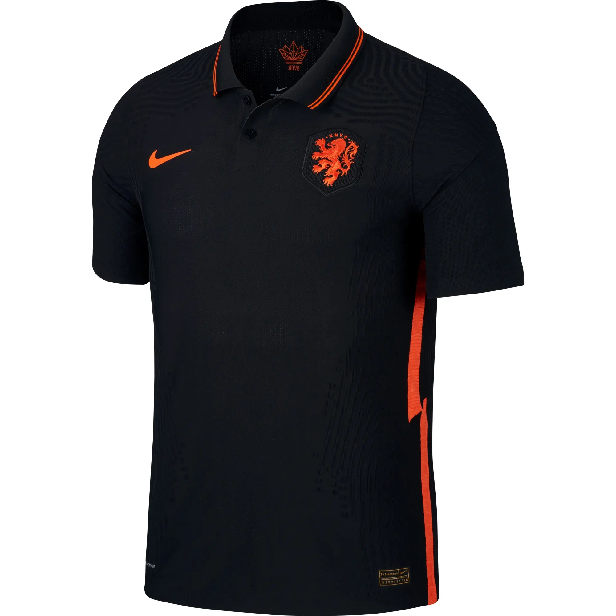 Nike Netherlands Mens SS Player Issue Away Shirt 2020