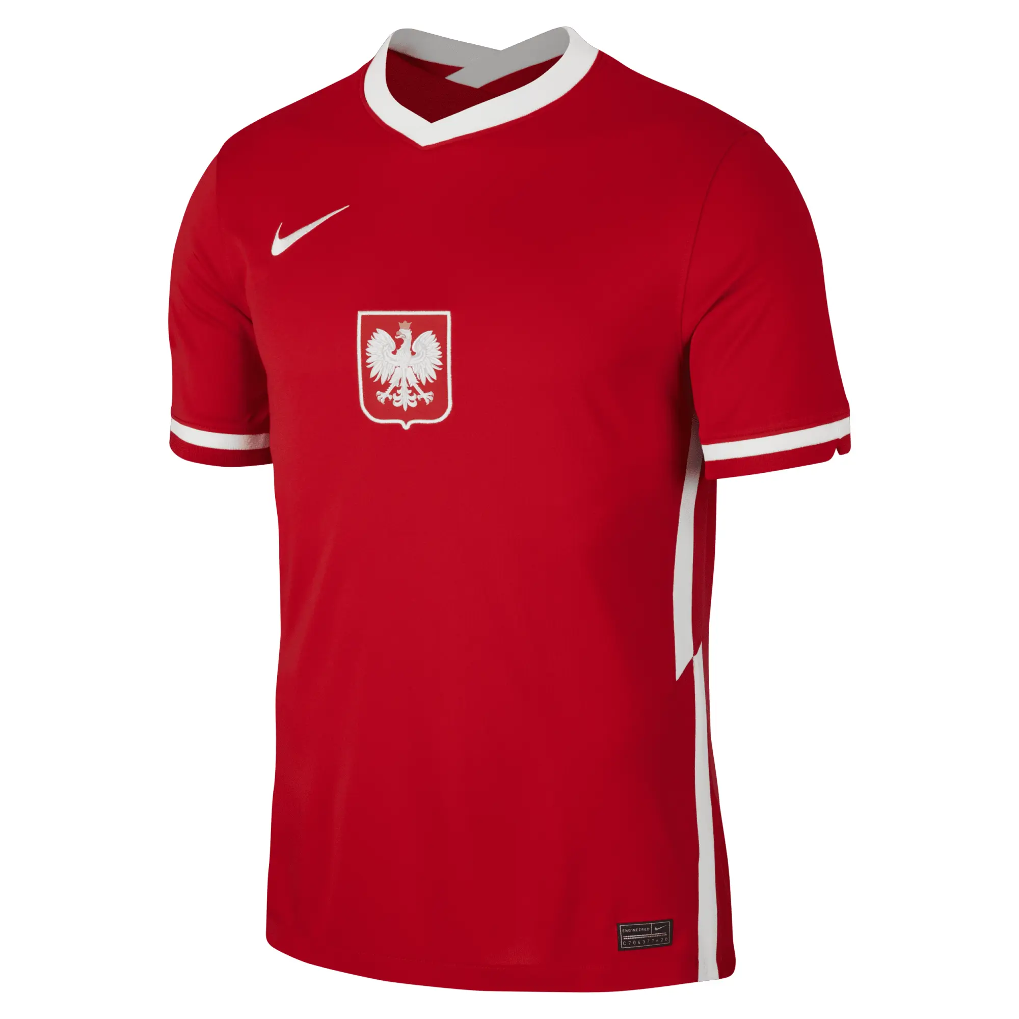 Nike Poland Mens SS Away Shirt 2020