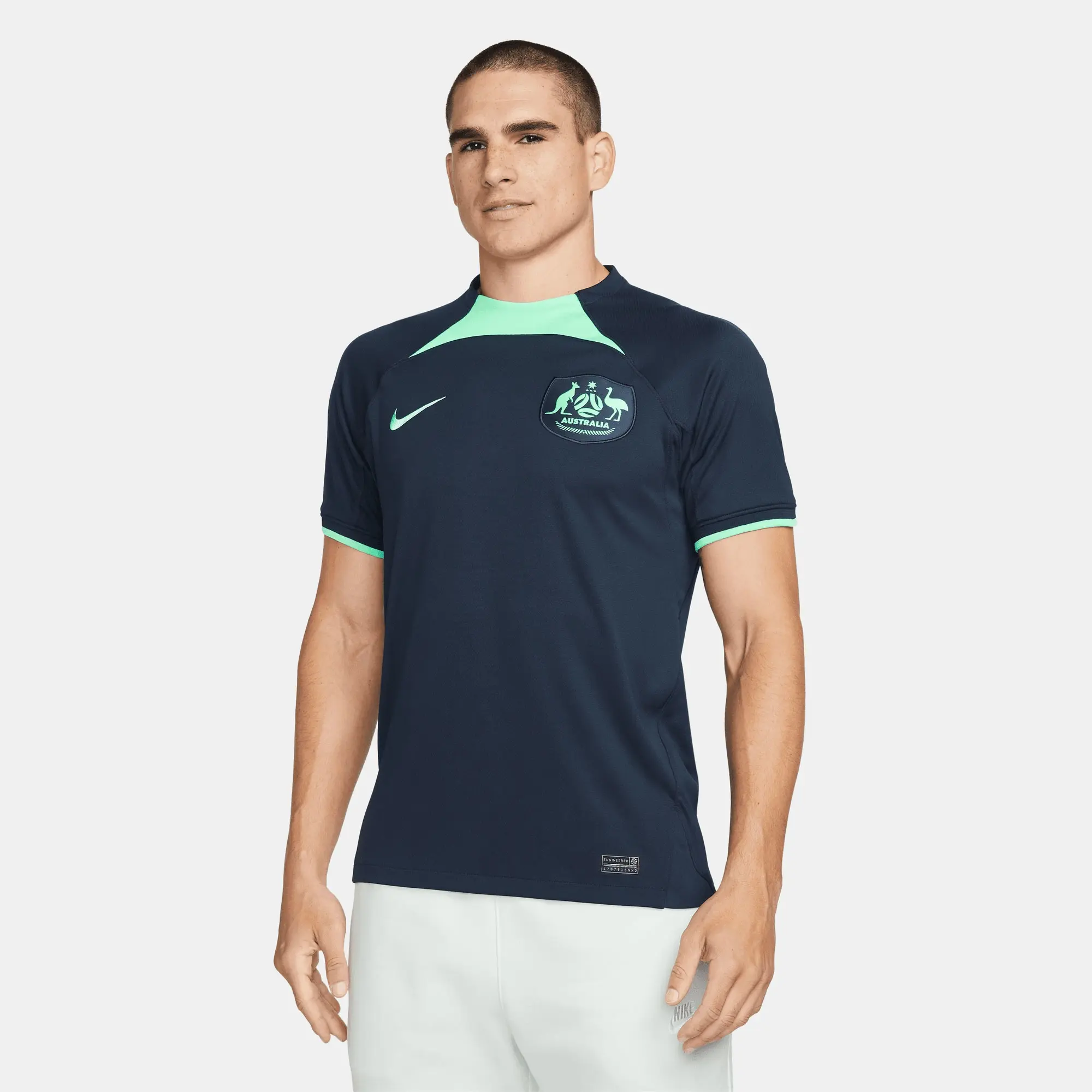 Nike Australia Mens SS Away Shirt 2022