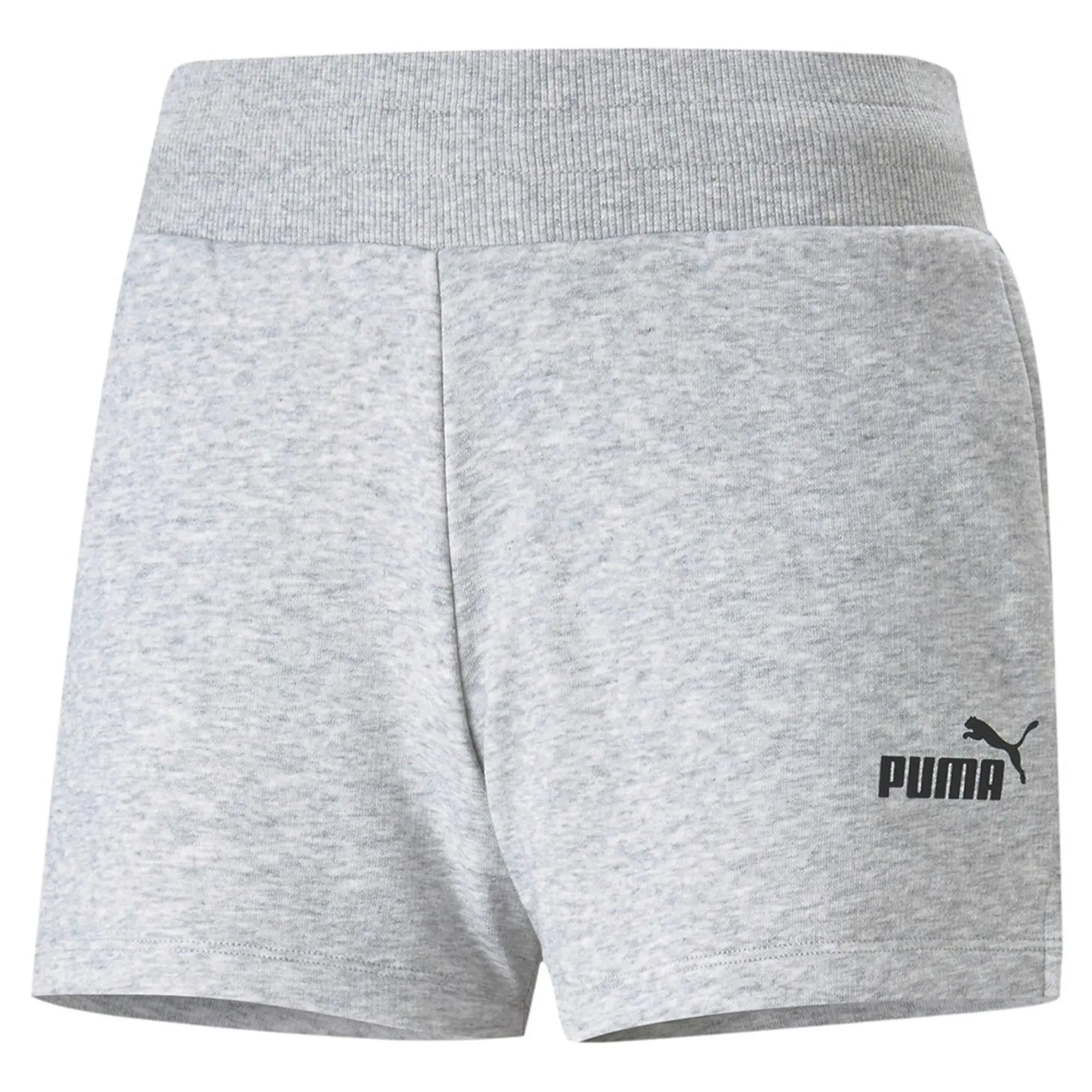 Puma Womens Essentials Sweat Shorts - Grey