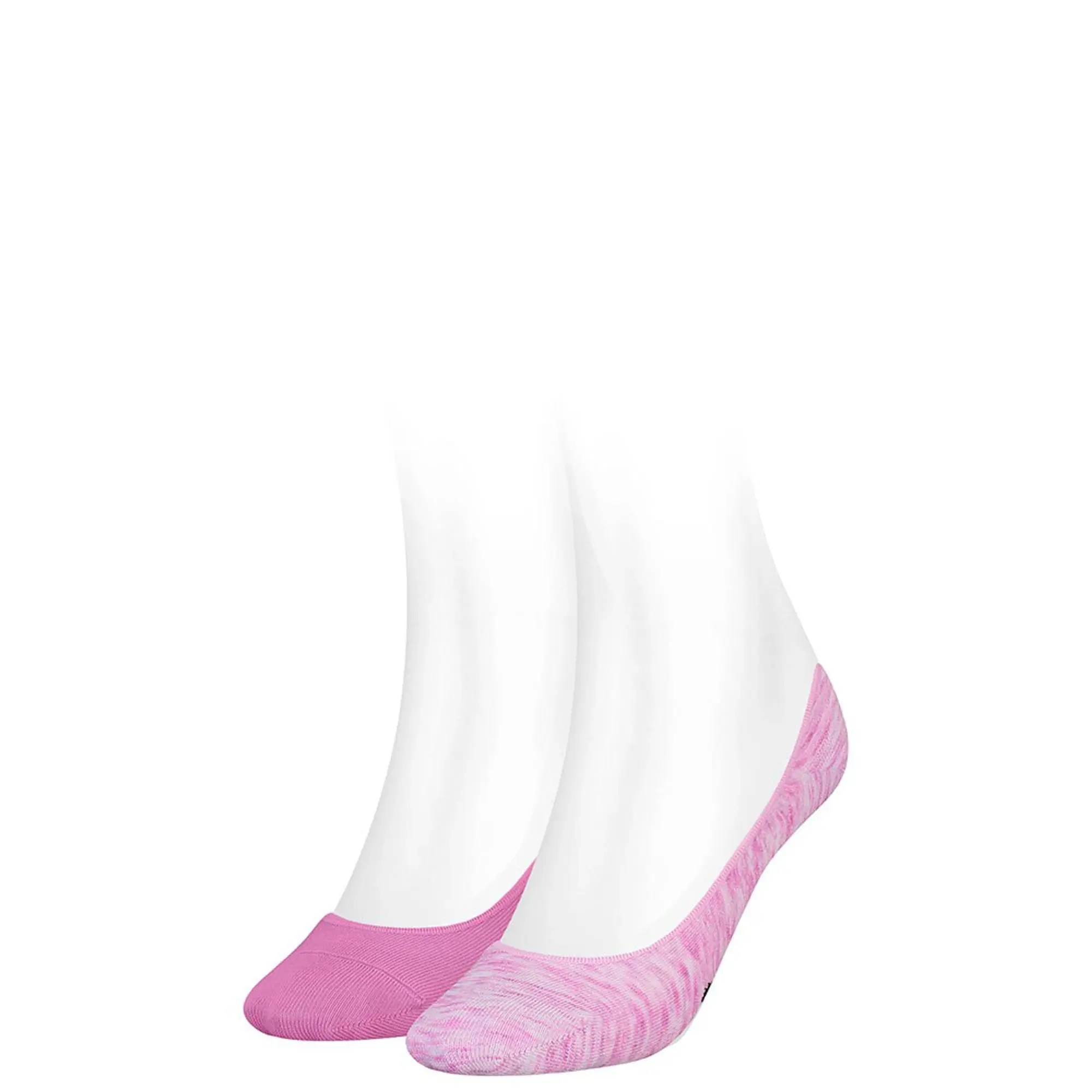 PUMA Unisex High-Cut Footie 2 Pack Socks, Middle Grey Melange