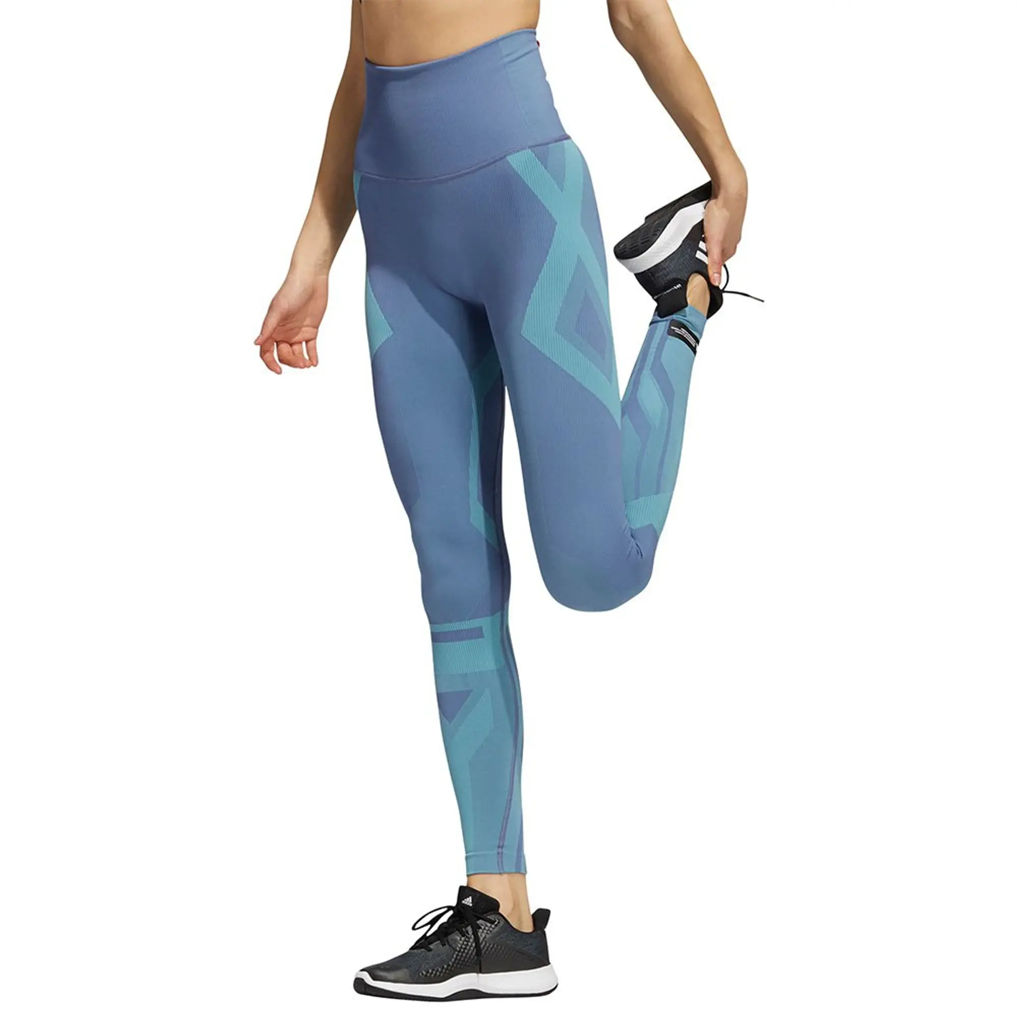 Adidas Women's Power & Comfort With Formotion Sculpt Two Tone Tights, H13276