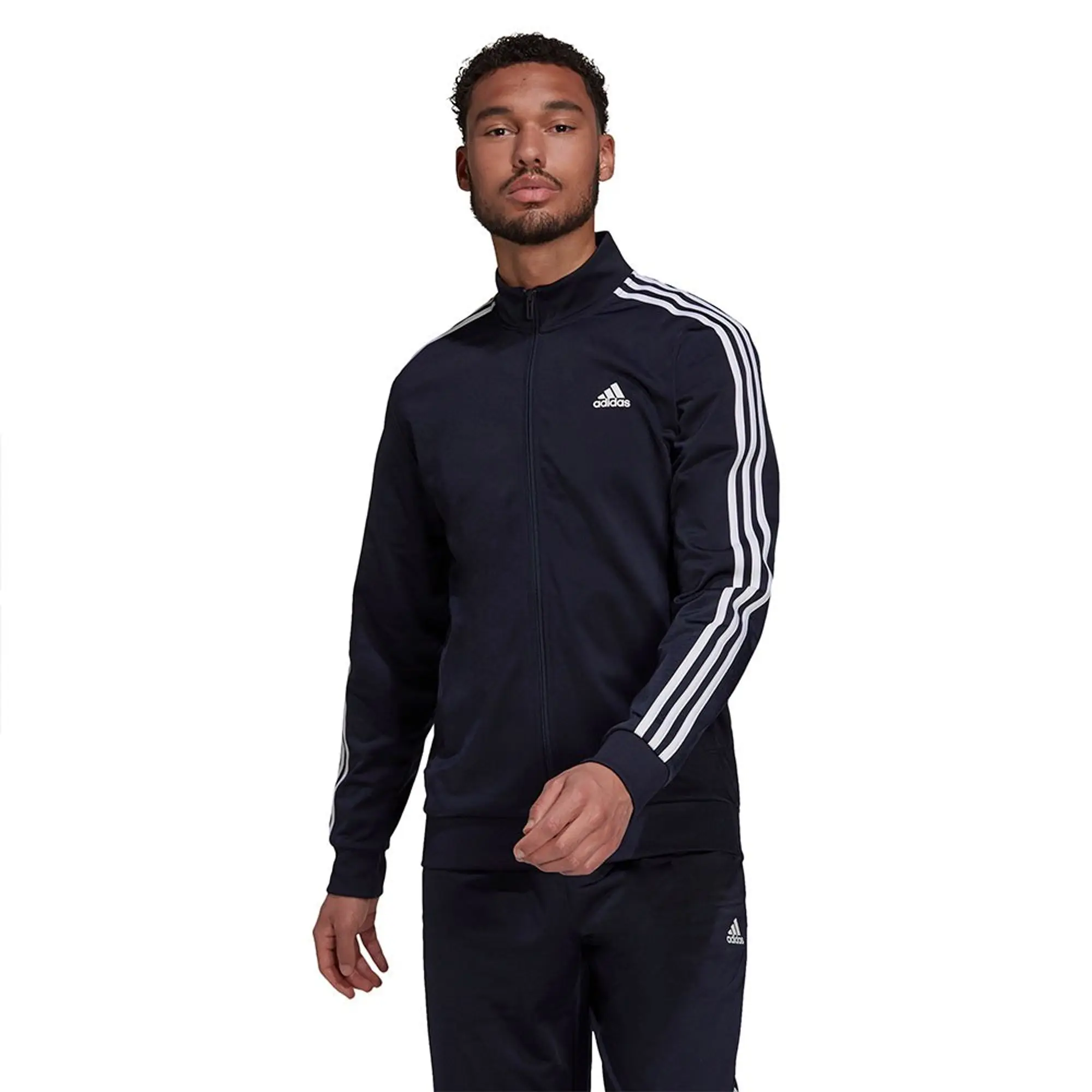 Adidas Sportswear 3 Stripes Tt Jacket  - Black