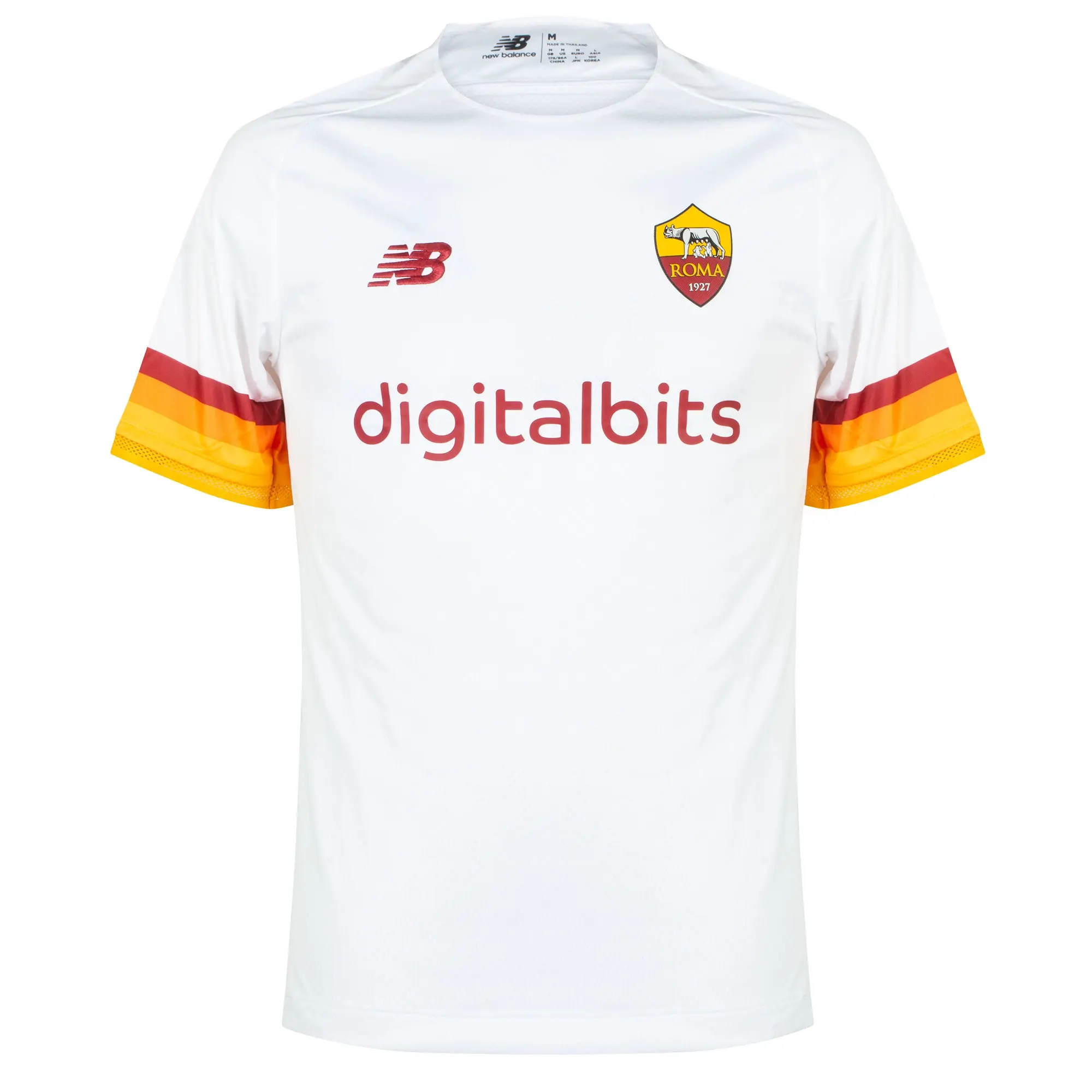 New Balance Roma Mens SS Player Issue Away Shirt 2021/22