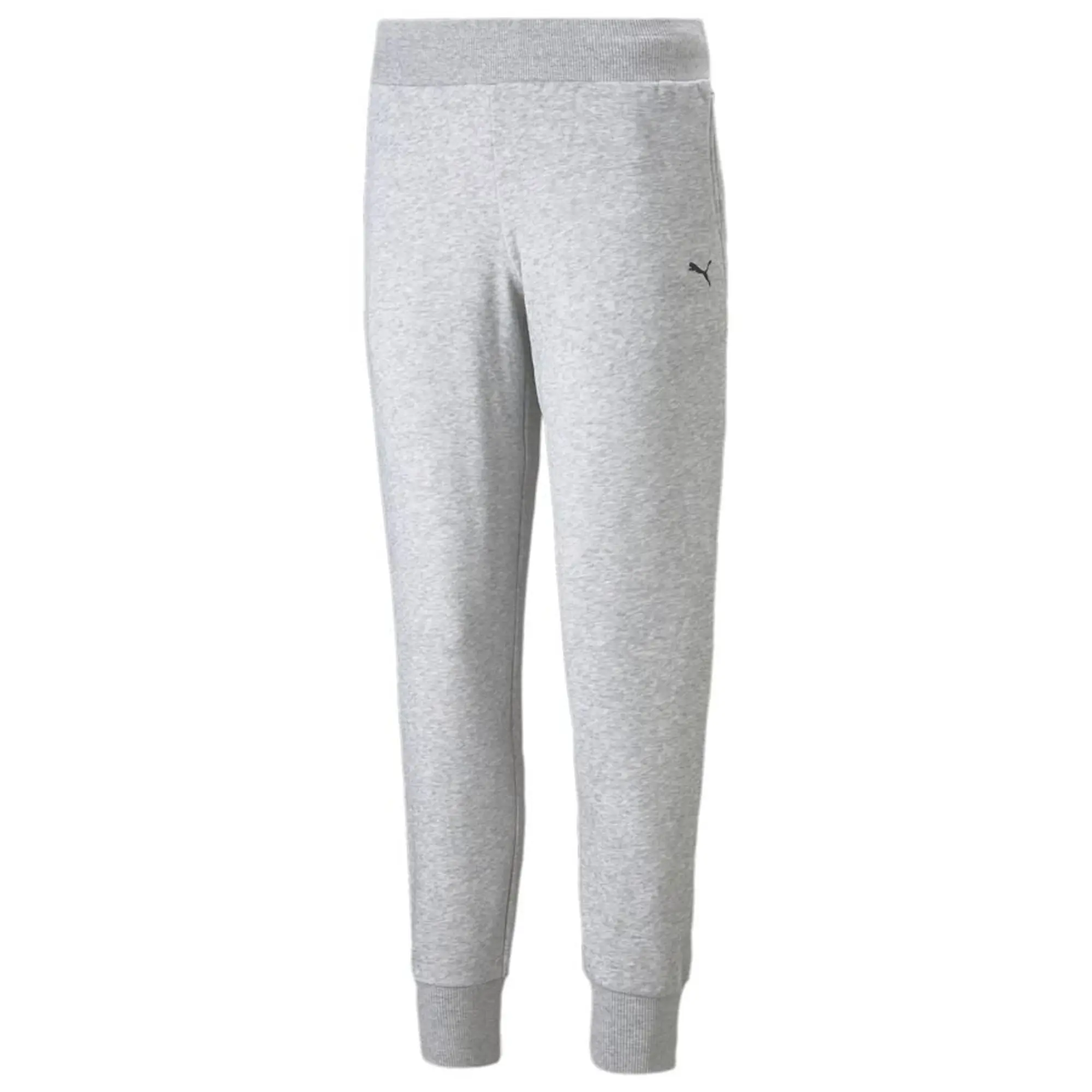 Puma Womens Essentials Fleece Pants Grey