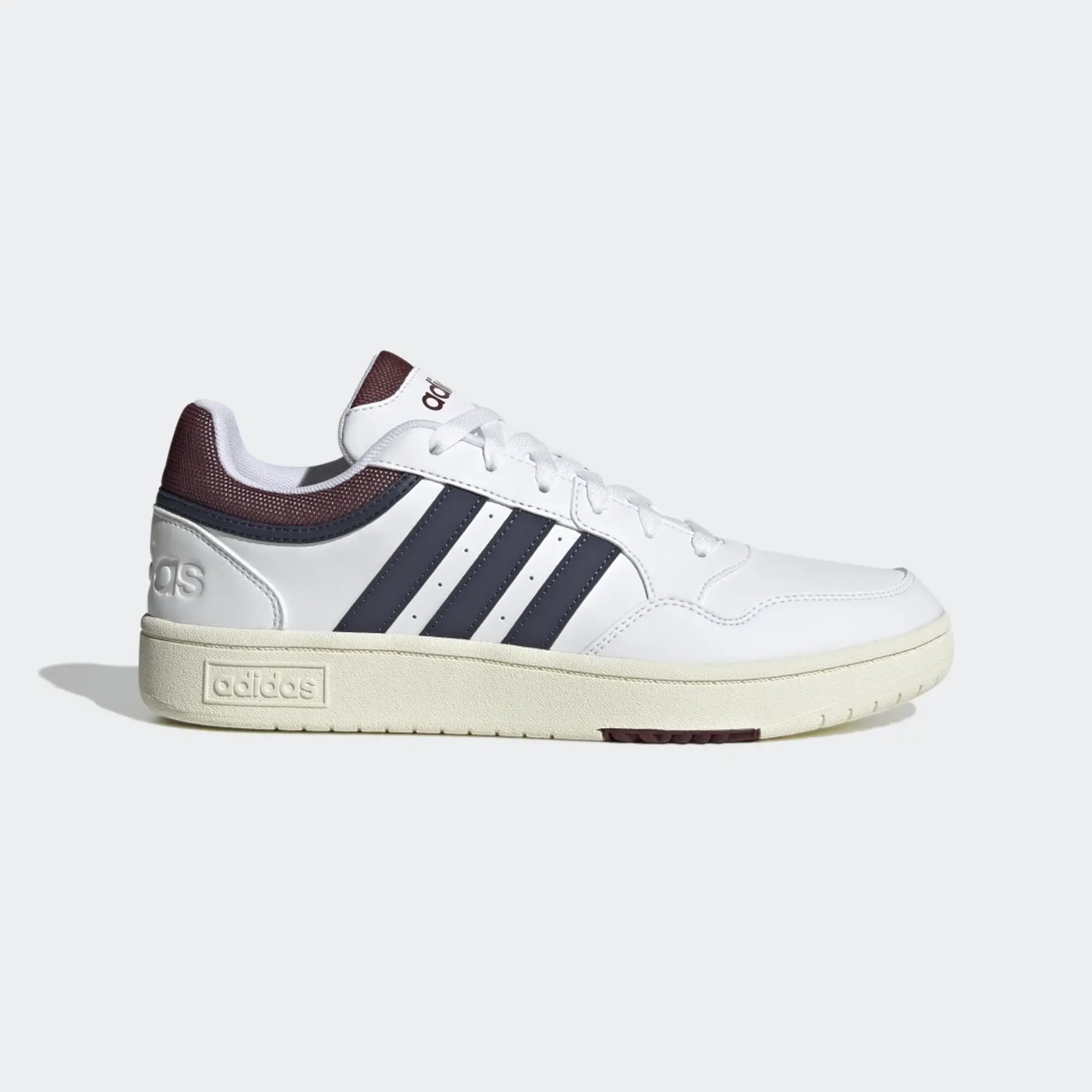 Adidas Hoops 3.0 Trainers  - White