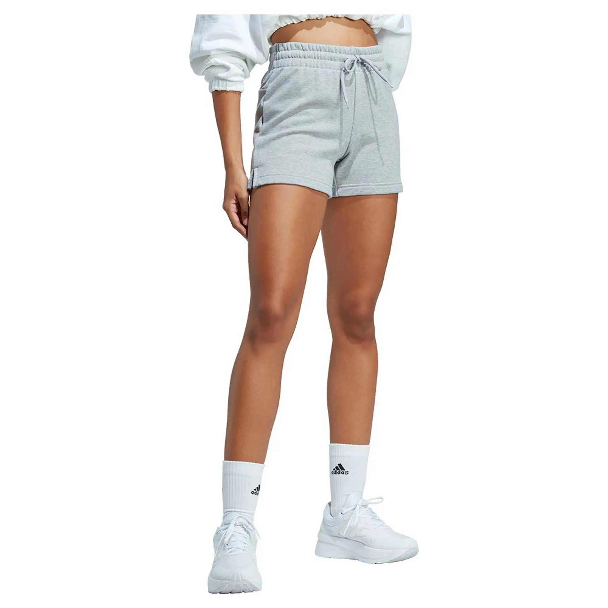adidas Women Essentials Linear French Terry Shorts
