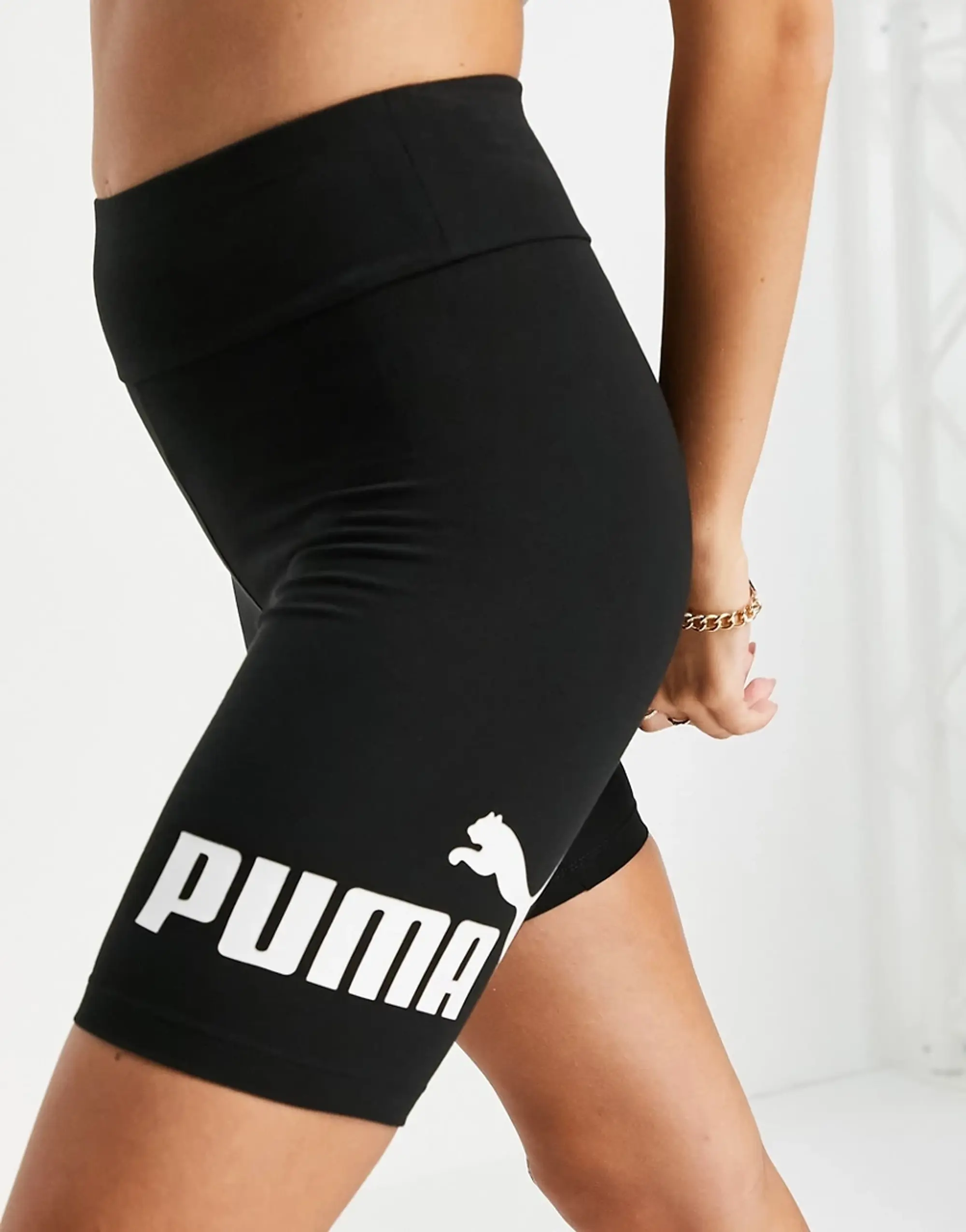 Puma Essentials Legging Shorts In Black