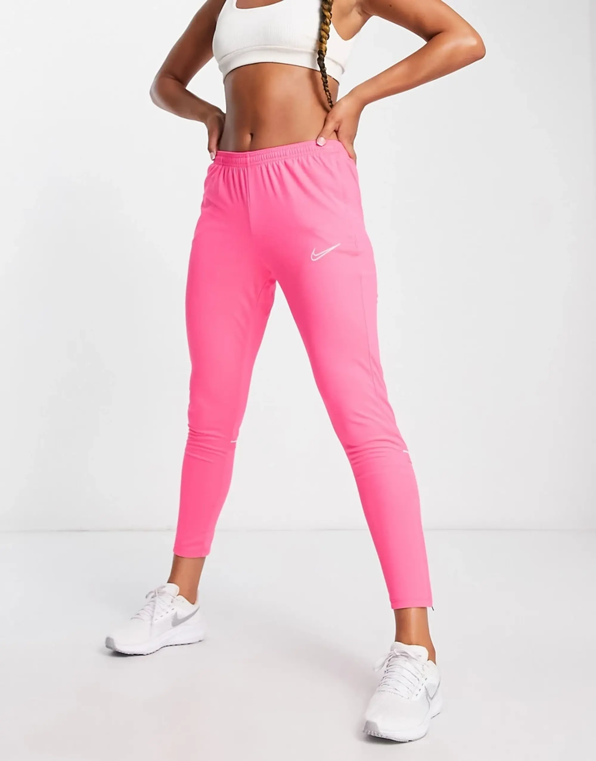 Nike Football Academy Joggers In Pink