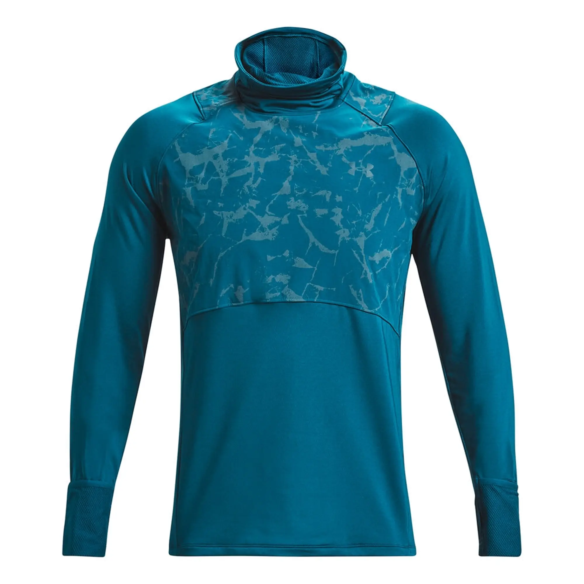 Under Armour Mens UA OutRun The Cold Funnel Neck Top