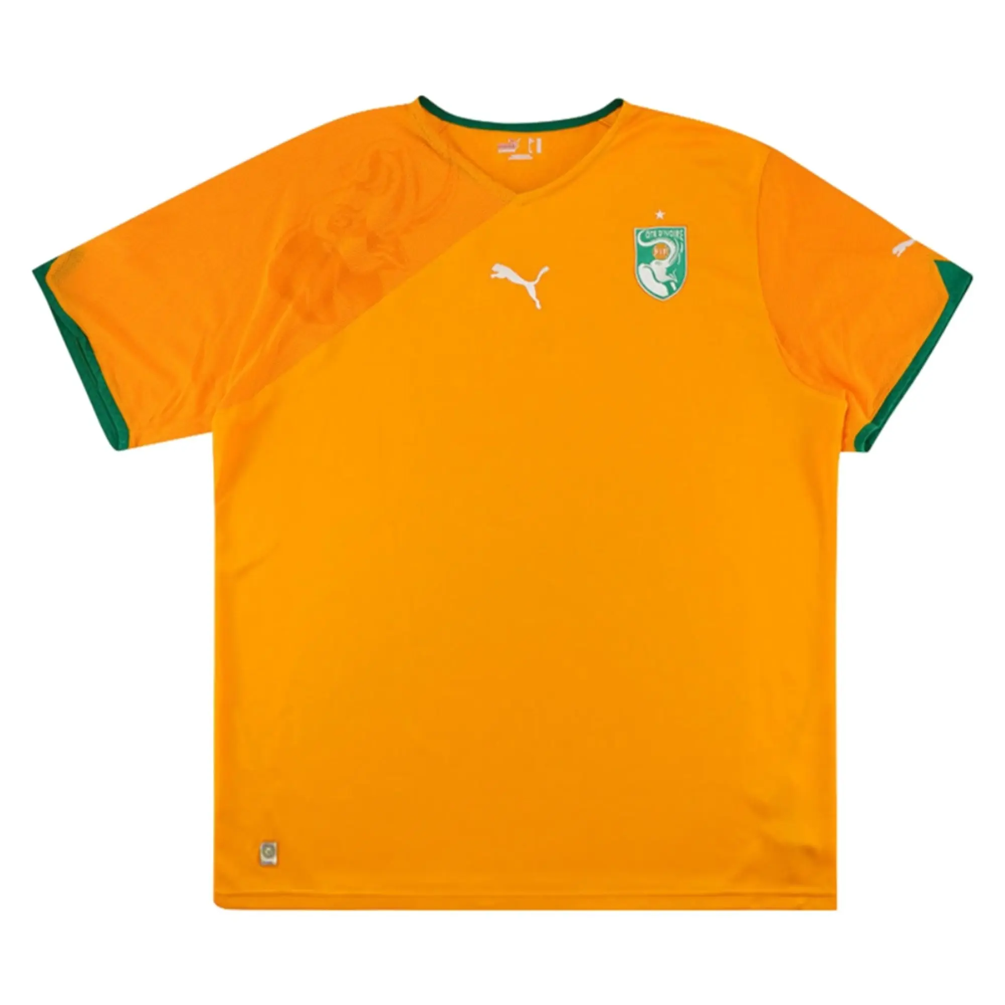 Puma Ivory Coast Mens SS Home Shirt 2010