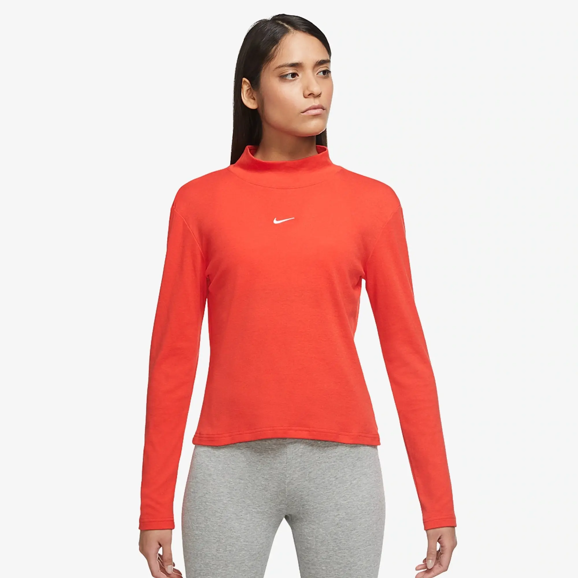 Nike Sportswear Womens Essential Mock Top LS