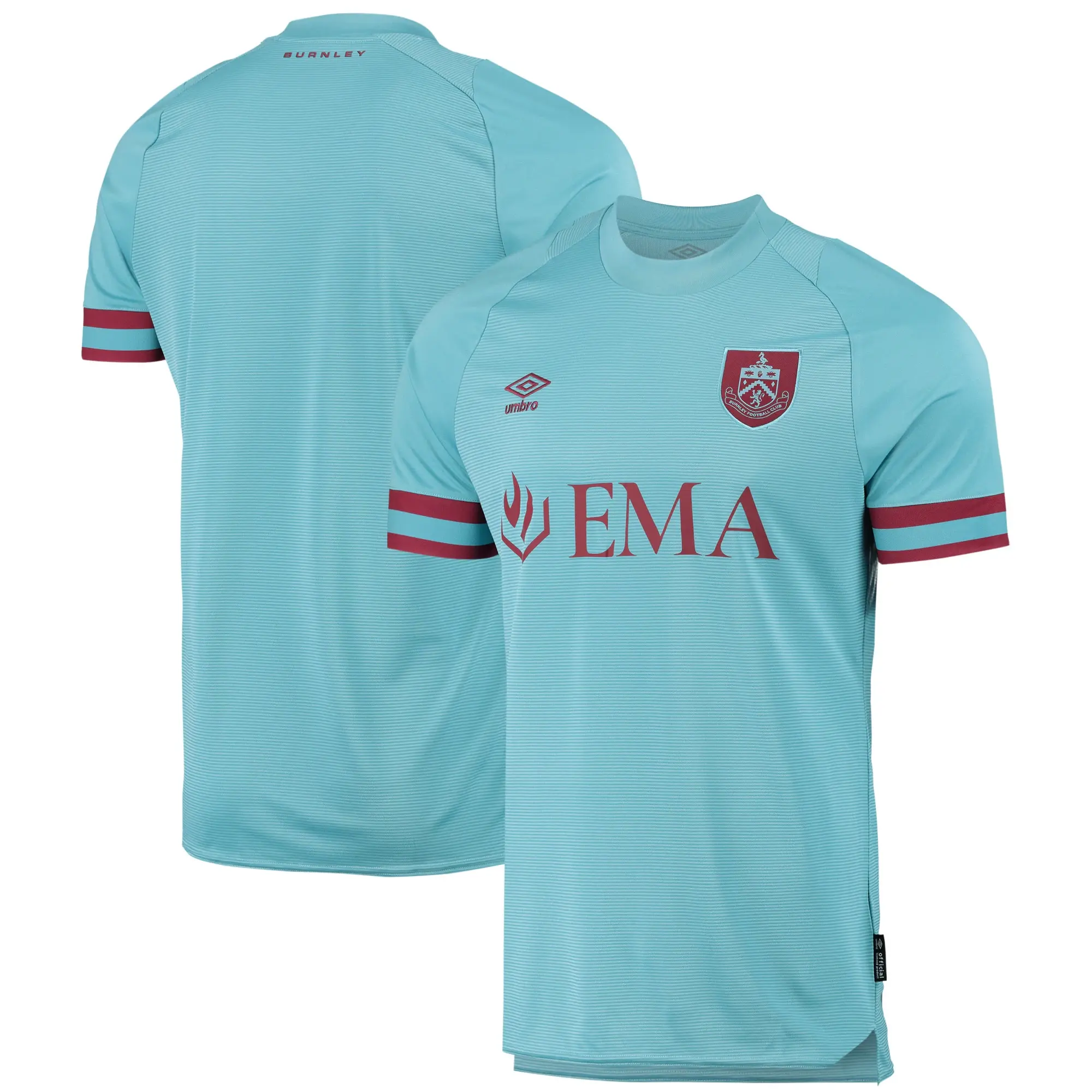 Umbro Burnley Mens SS Away Shirt 2022/23