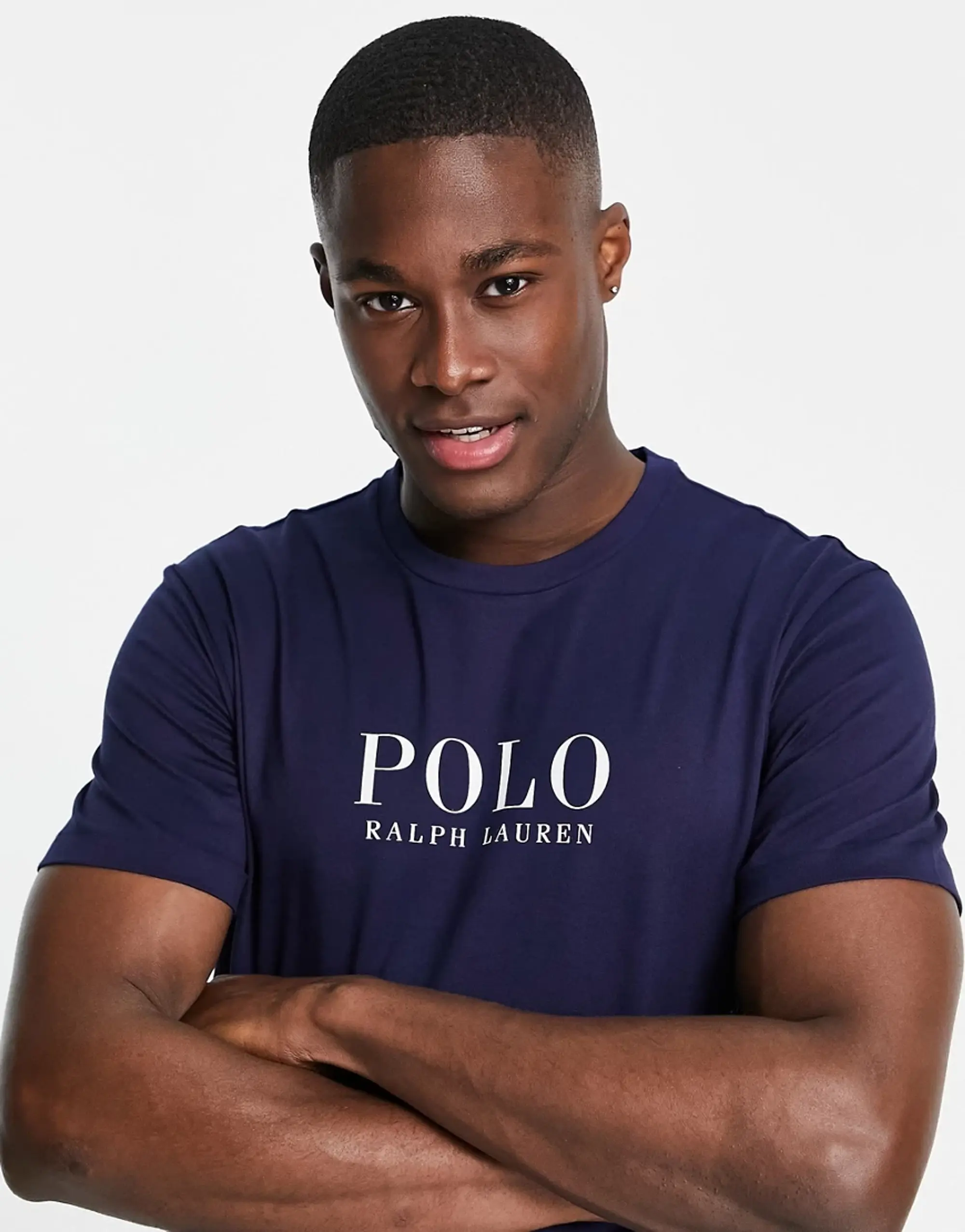 Polo Ralph Lauren Logo Lounge T-shirt - Navy, Navy