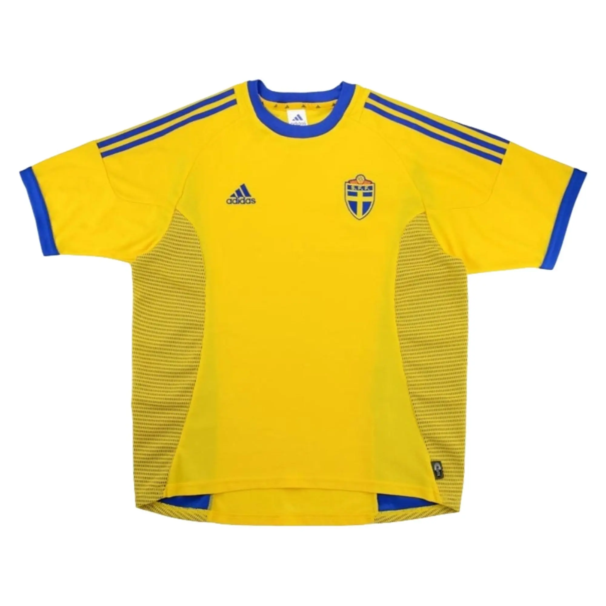 adidas Sweden Mens SS Home Shirt 2002