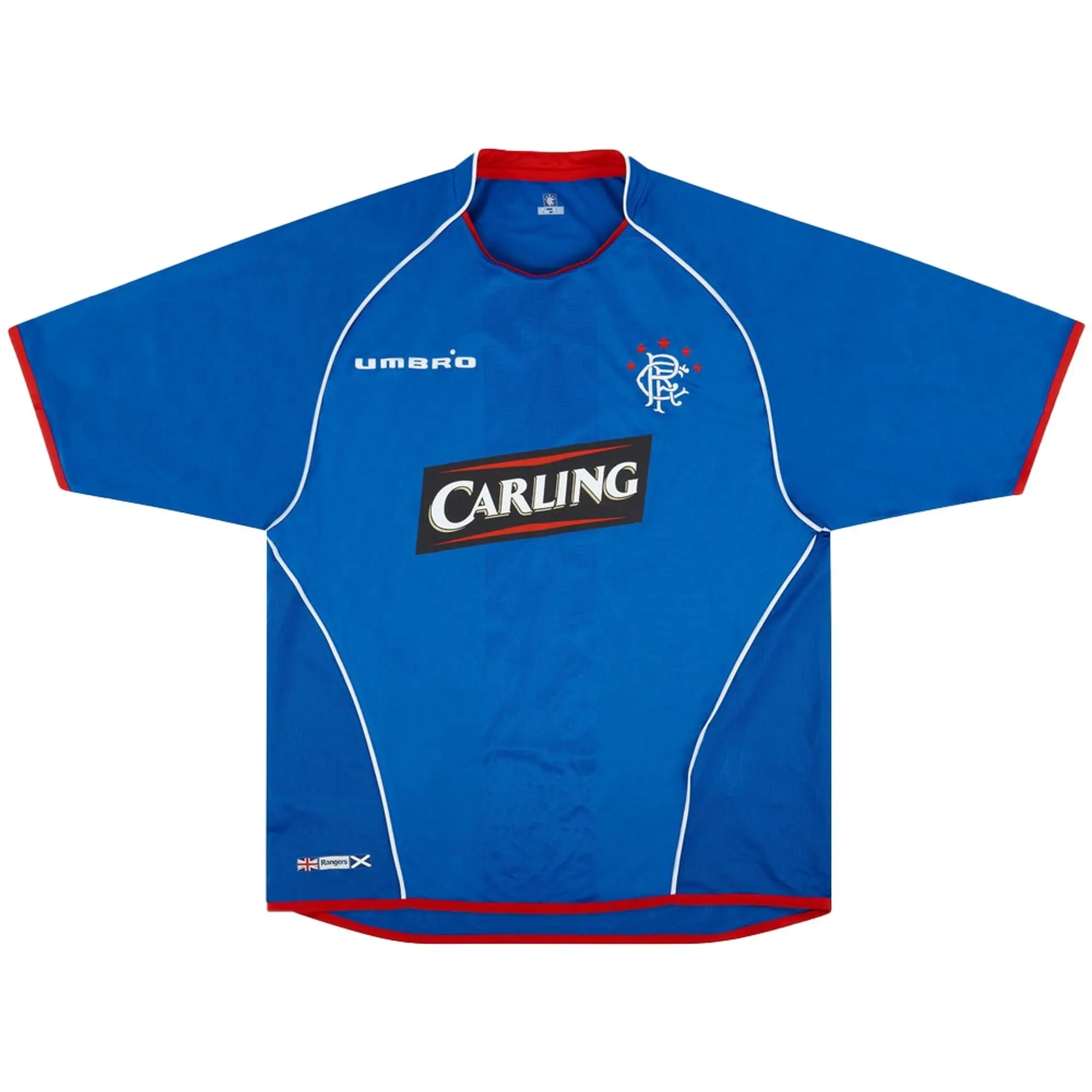 Umbro Rangers Mens SS Home Shirt 2005/06