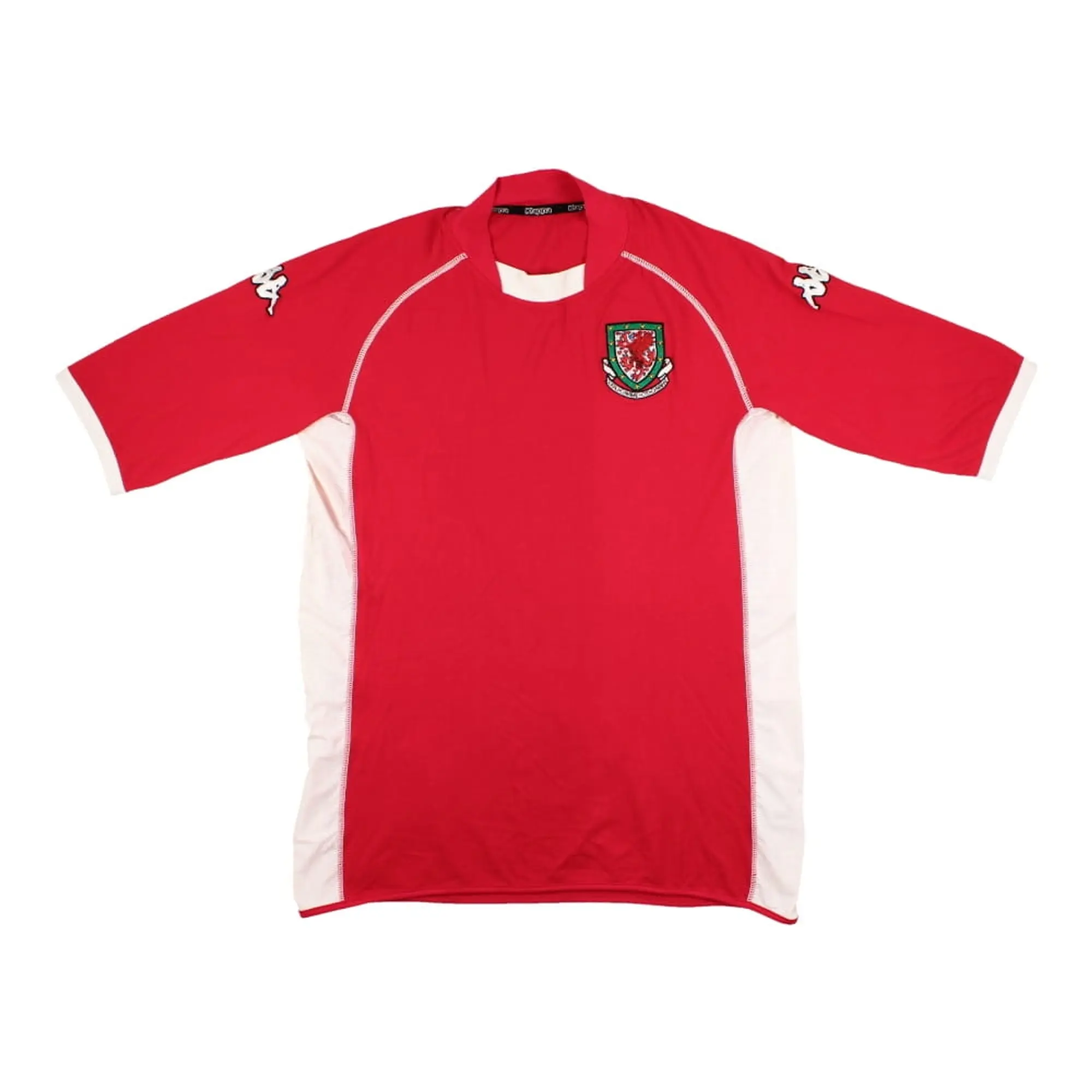 Kappa Wales Mens SS Home Shirt 2002
