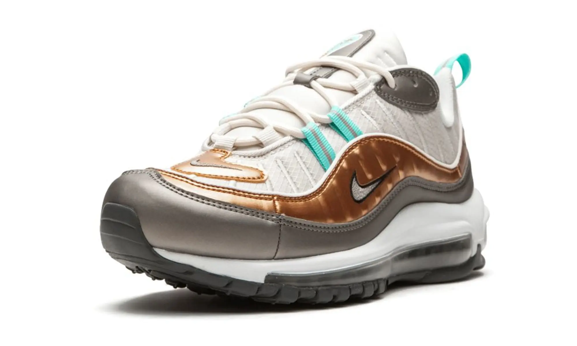 Nike Air Max 98 Womens Copper/Teal Shoes