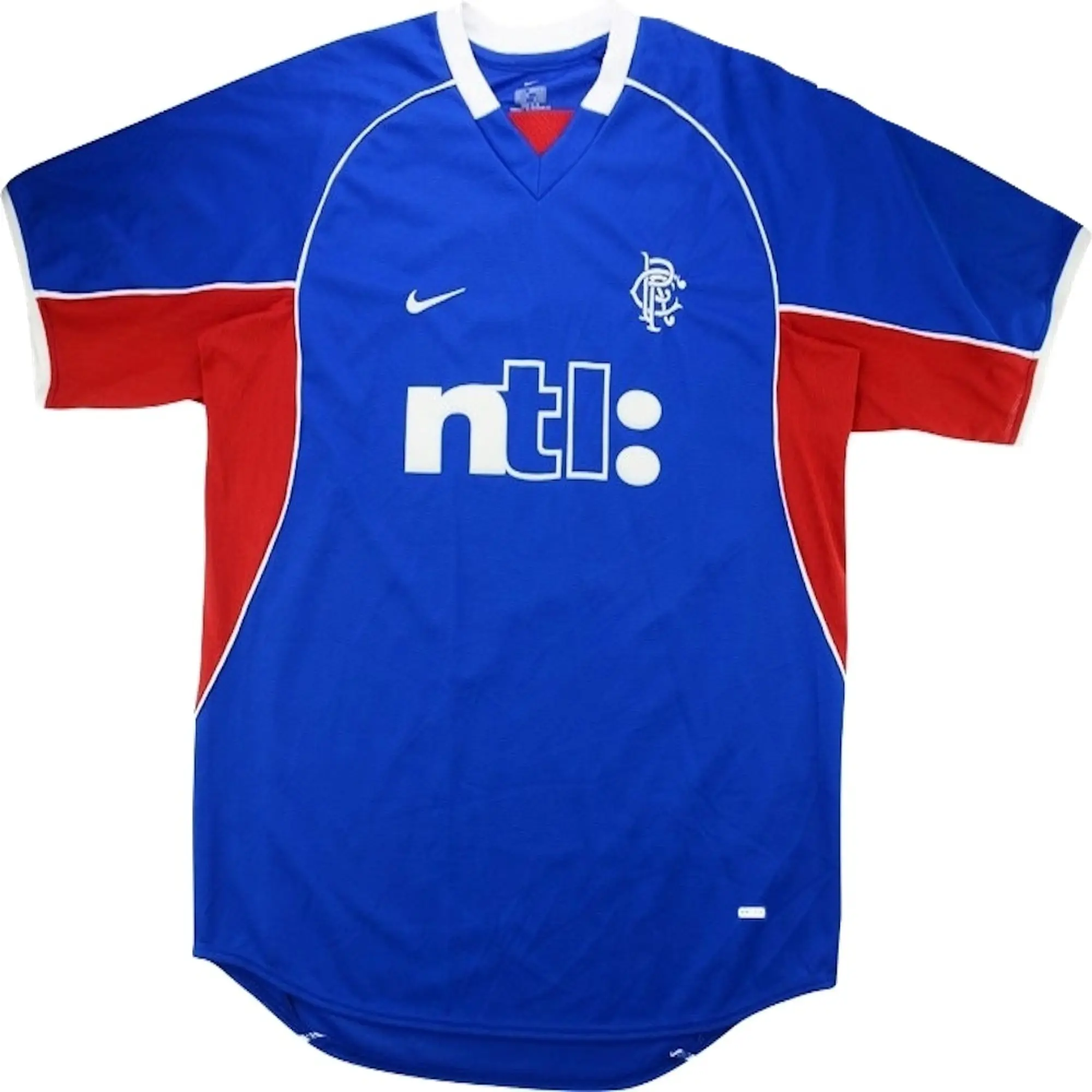 Nike Rangers Mens SS Home Shirt 2001/02