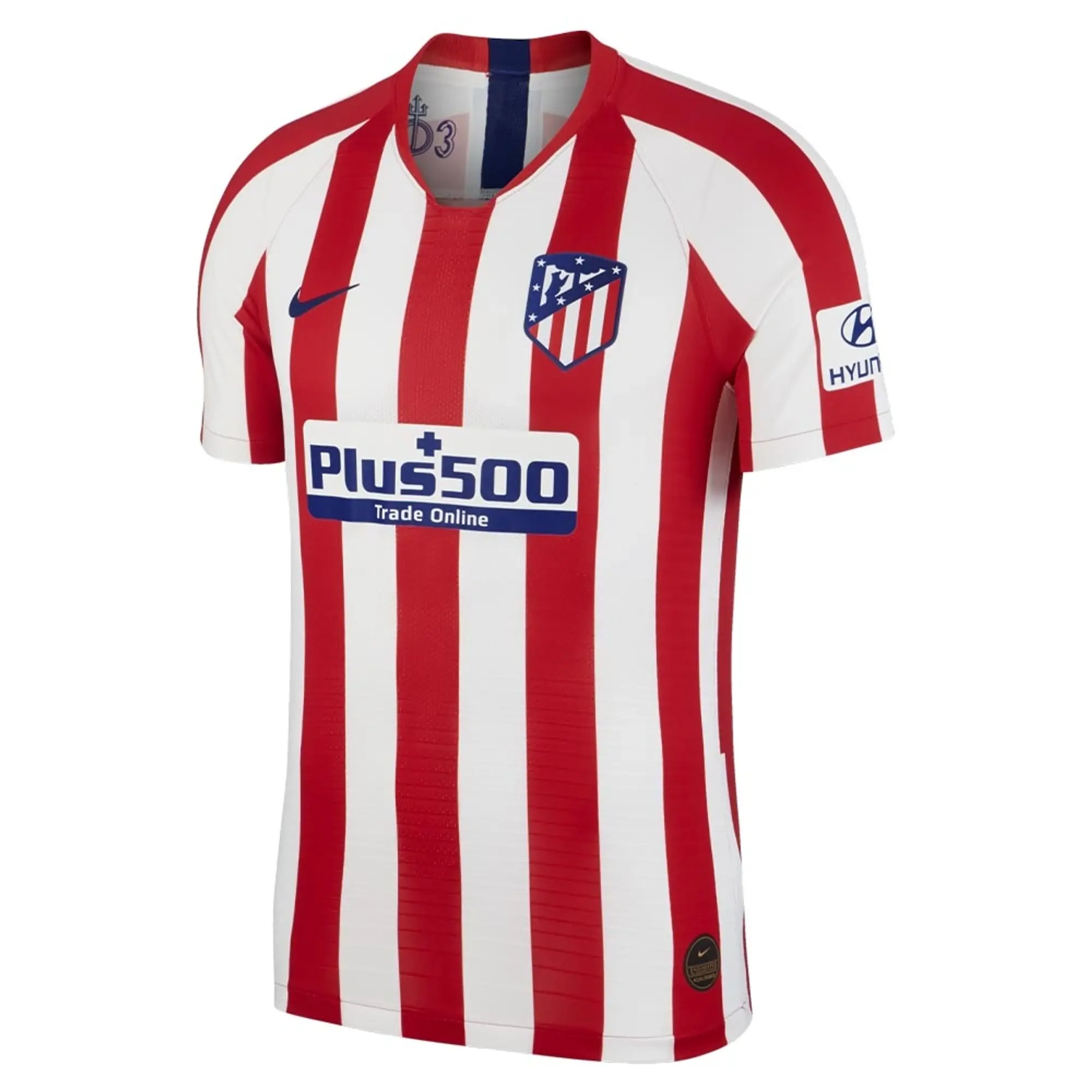 Nike Atlético Madrid Mens SS Player Issue Home Shirt 2019/20