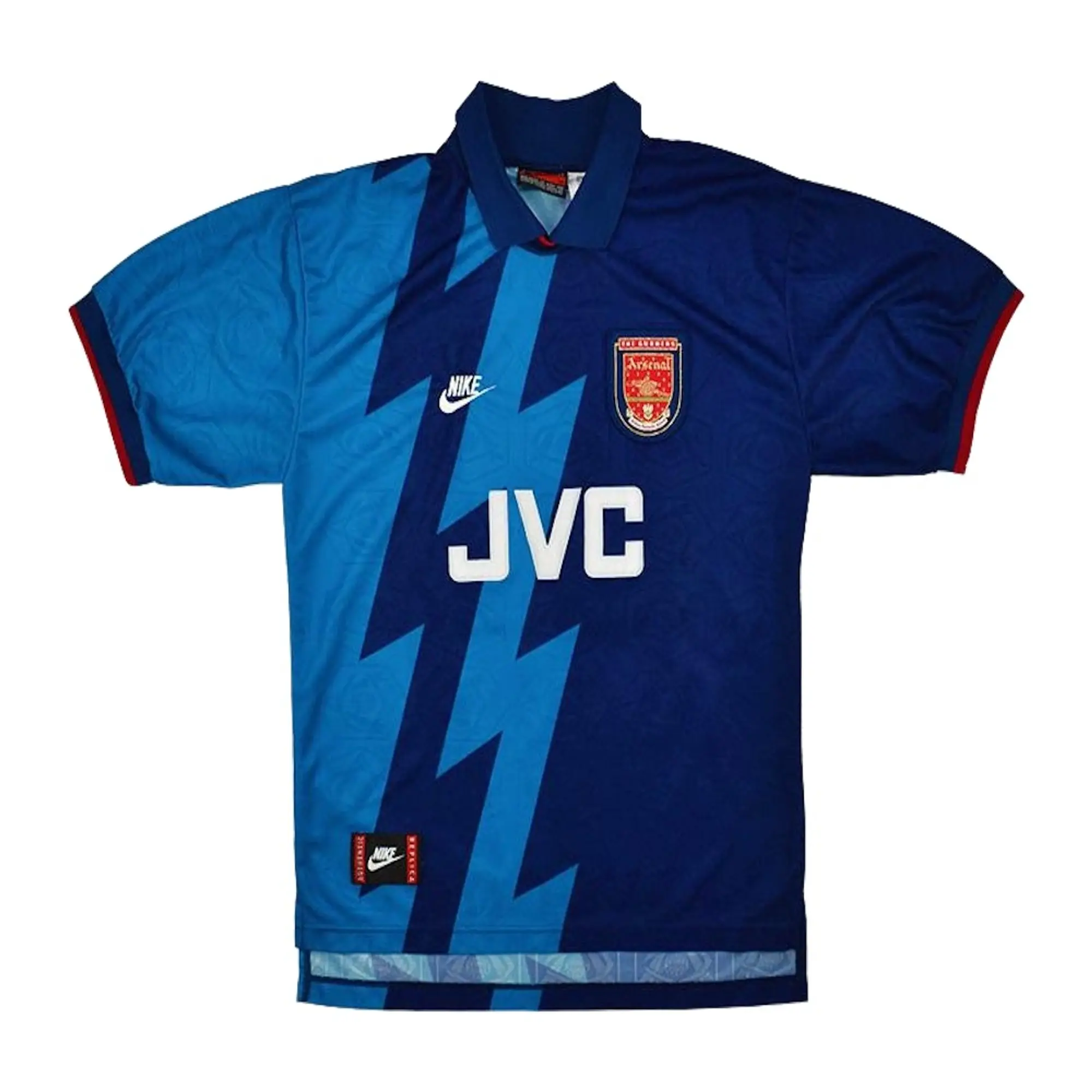 Nike Arsenal Mens SS Away Shirt 1995/96
