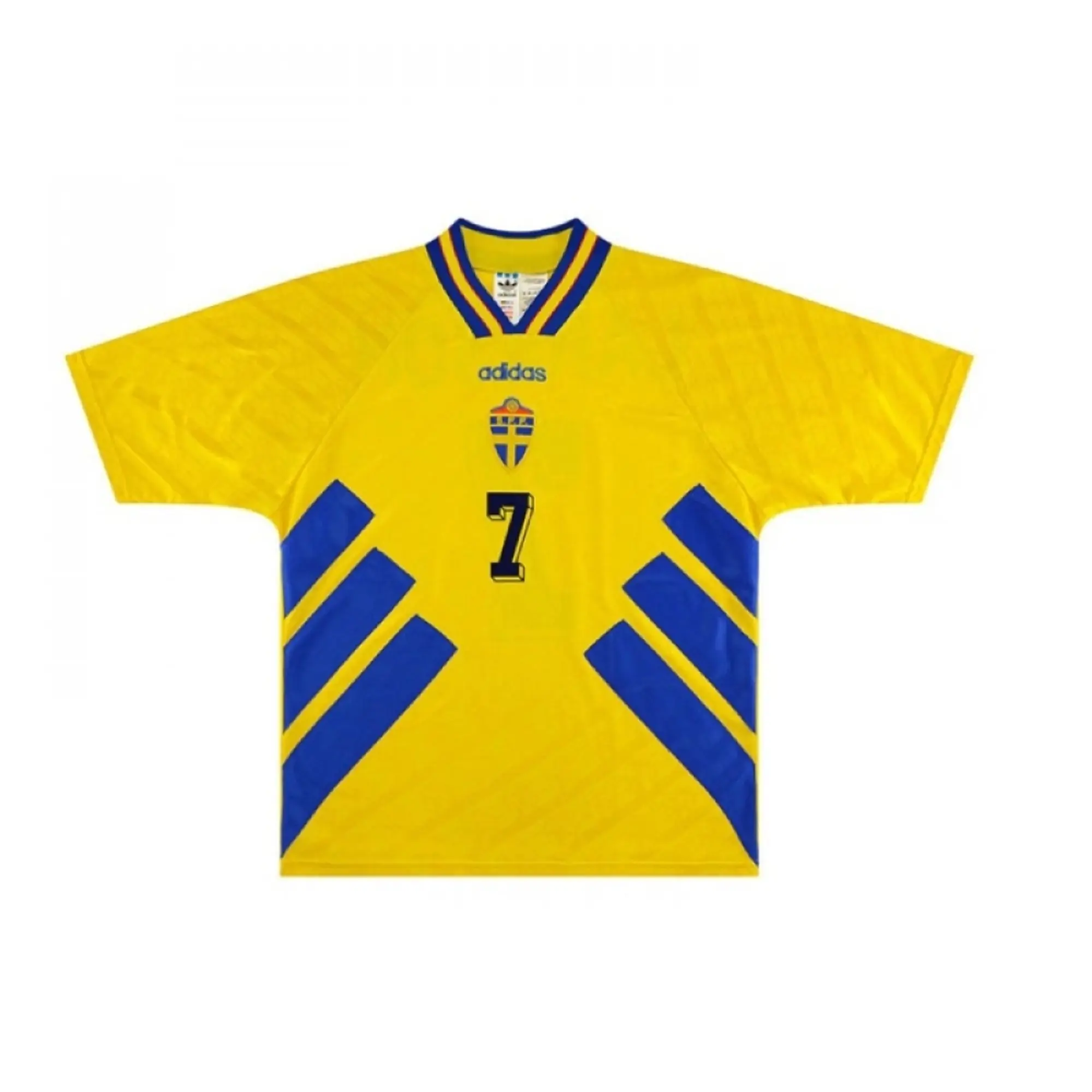 adidas Sweden Mens SS Home Shirt 1994