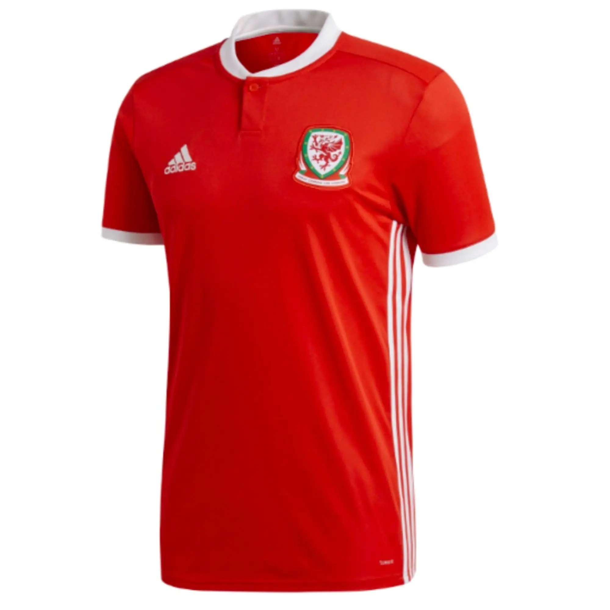 adidas Wales Mens SS Home Shirt 2018