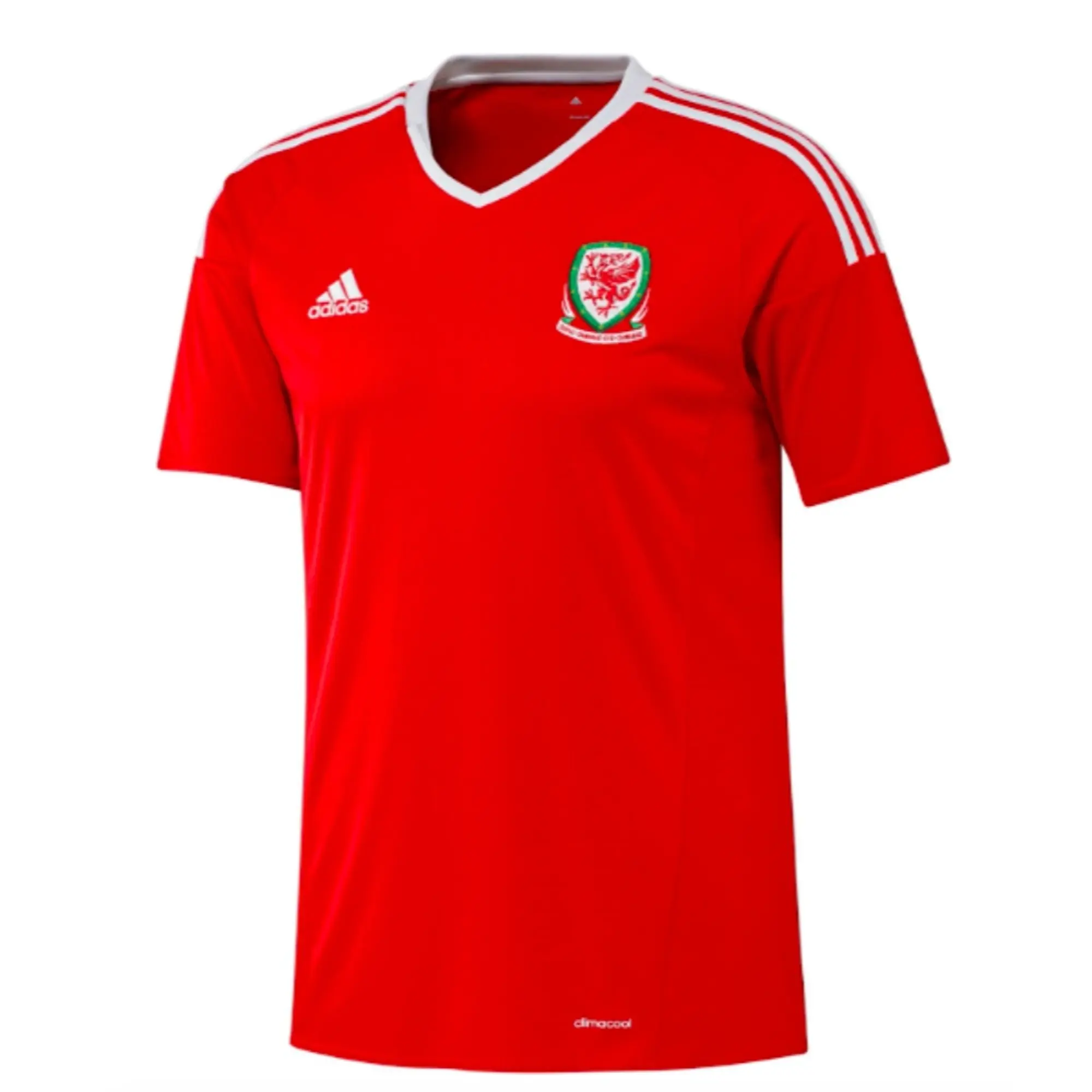 adidas Wales Mens SS Home Shirt 2016