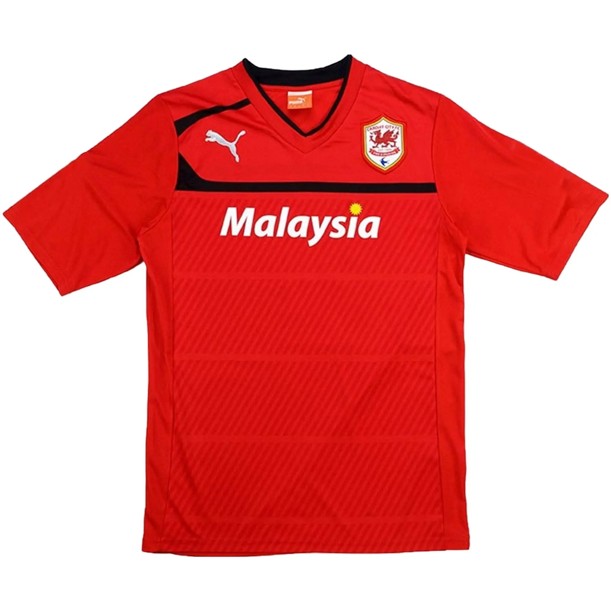 Puma Cardiff City Mens SS Home Shirt 2012/13