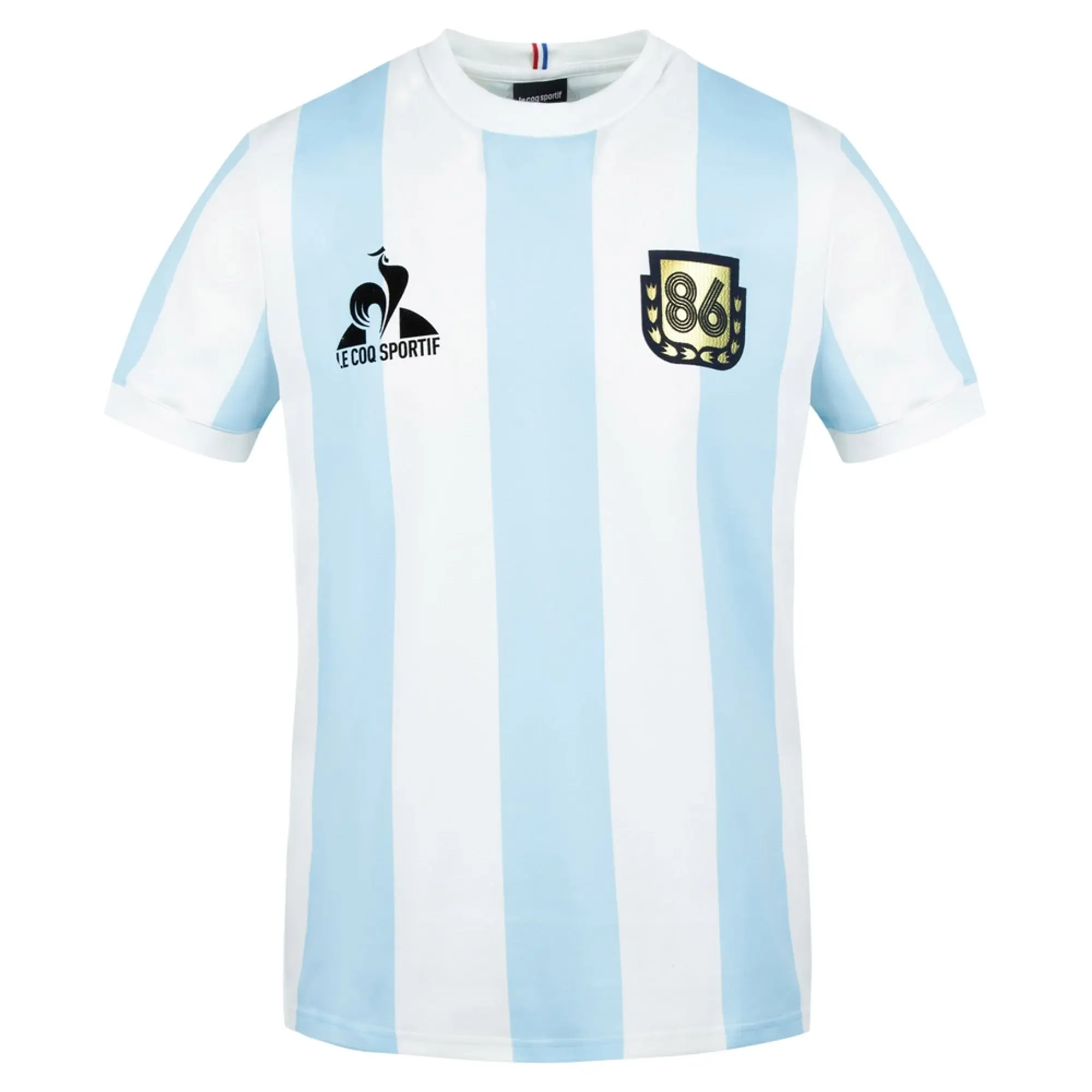Le Coq Sportif Argentina Mens SS Home Shirt 1986