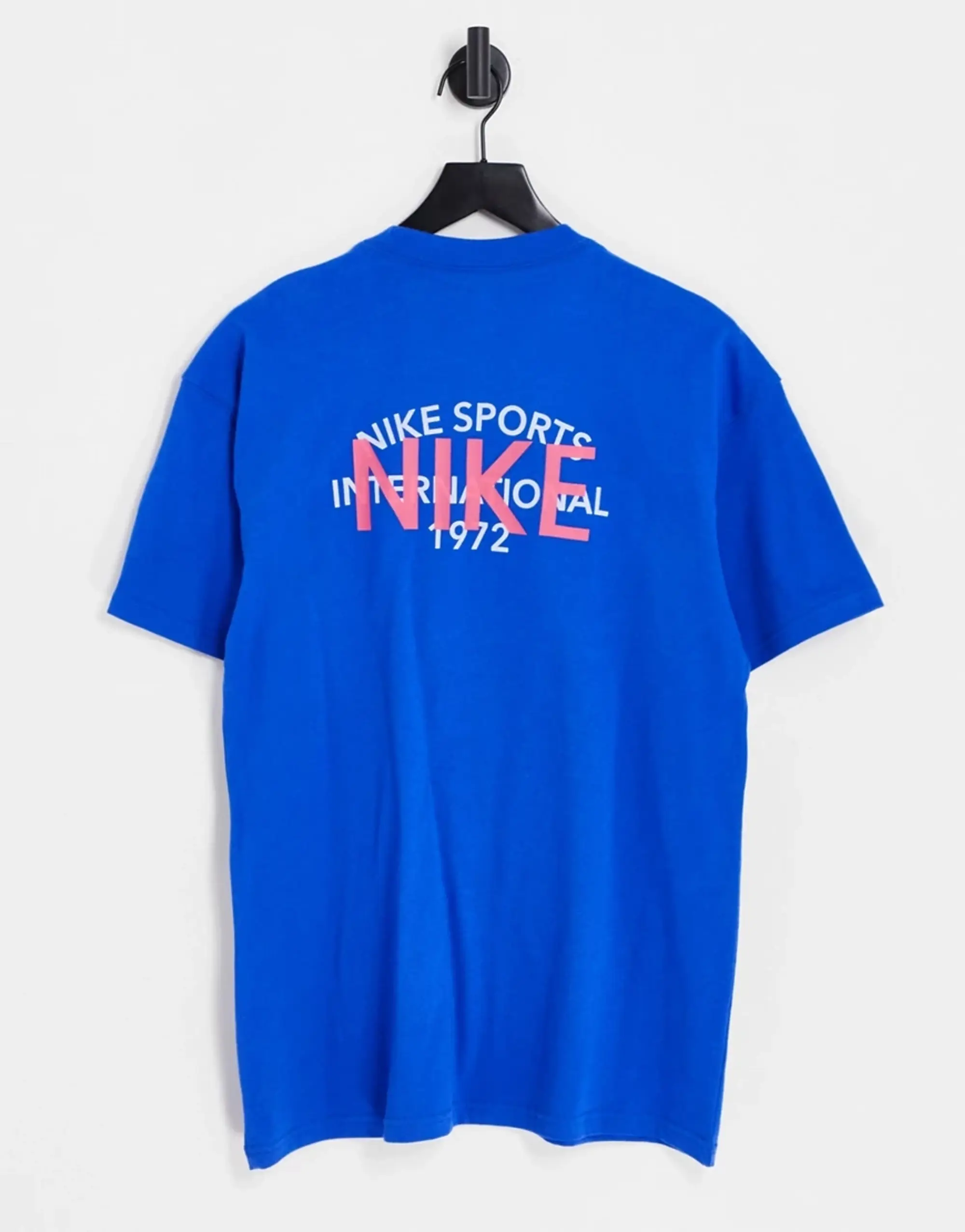 Nike Circa M90 Premium Logo T-Shirt In Game Royal Blue