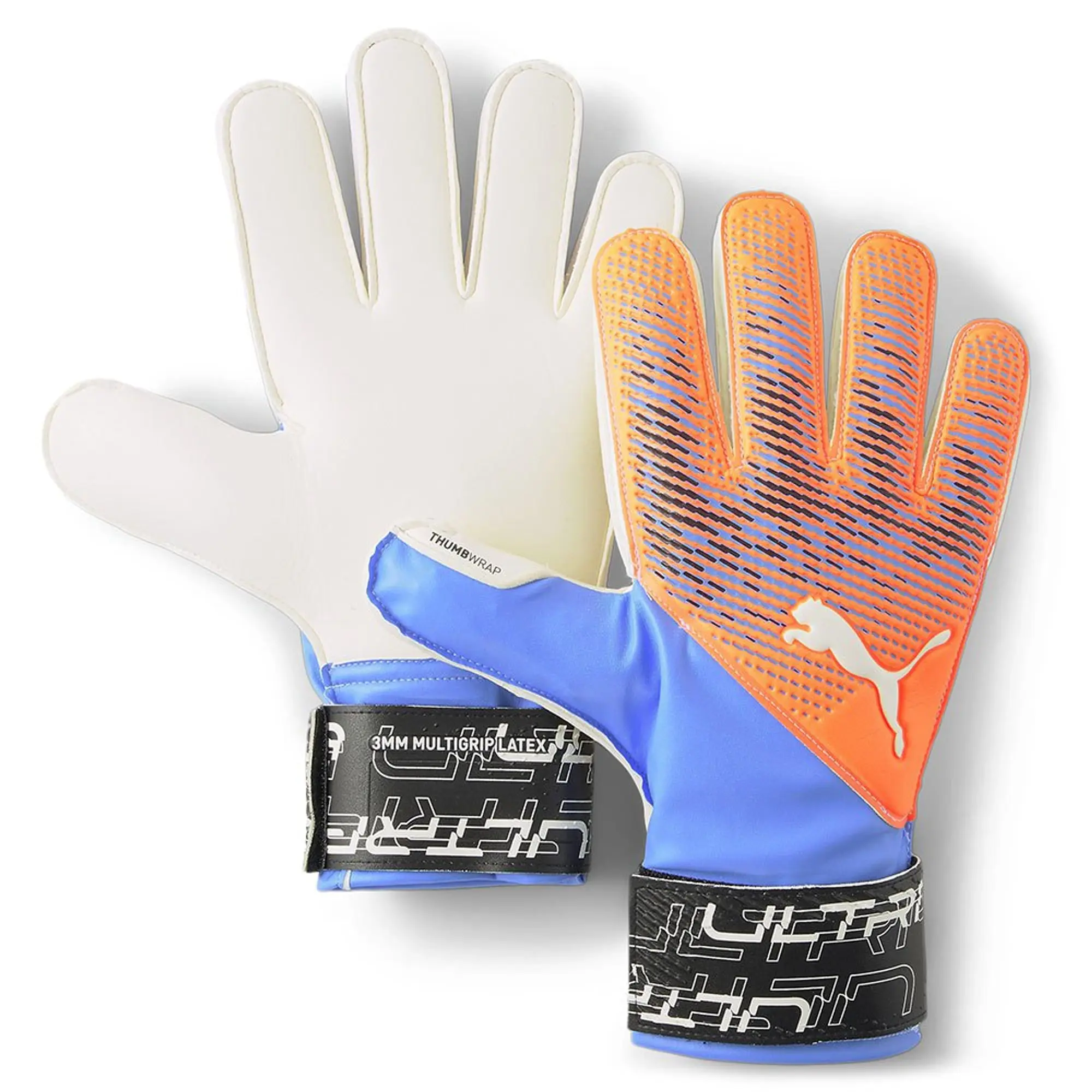 Puma Goalkeeper Gloves Ultra Protect 3 Rc Supercharge - Orange