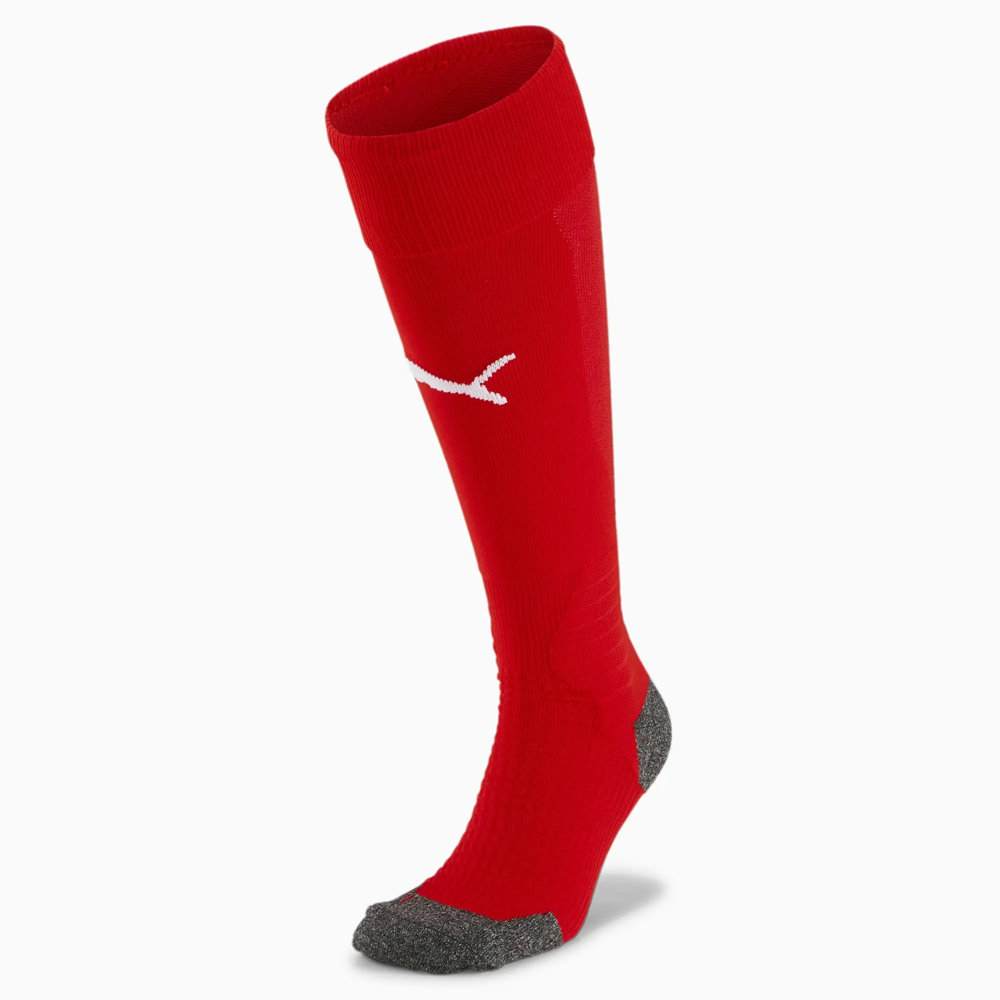 PUMA Liga Football Socks, Red/White